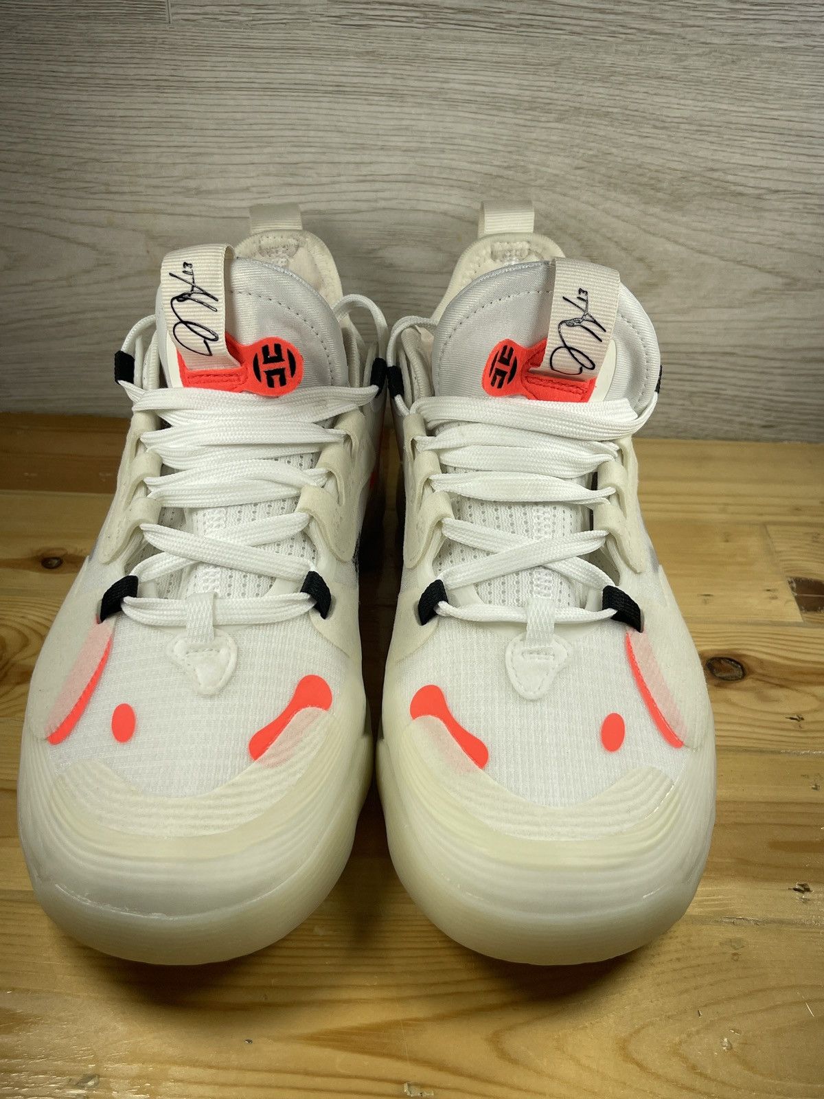 image of Adidas Harden Vol. 5 Futurenatural Tokyo 2021 Shoes in White, Men's (Size 6)