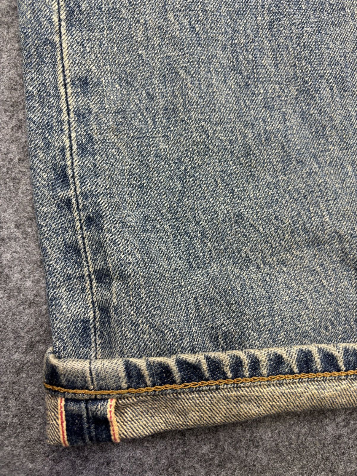 Edwin 💥Wide Selvedge💥Vintage Edwin 505X Medium Wash Denim F843 Size US 28 / EU 44 - 5 Thumbnail