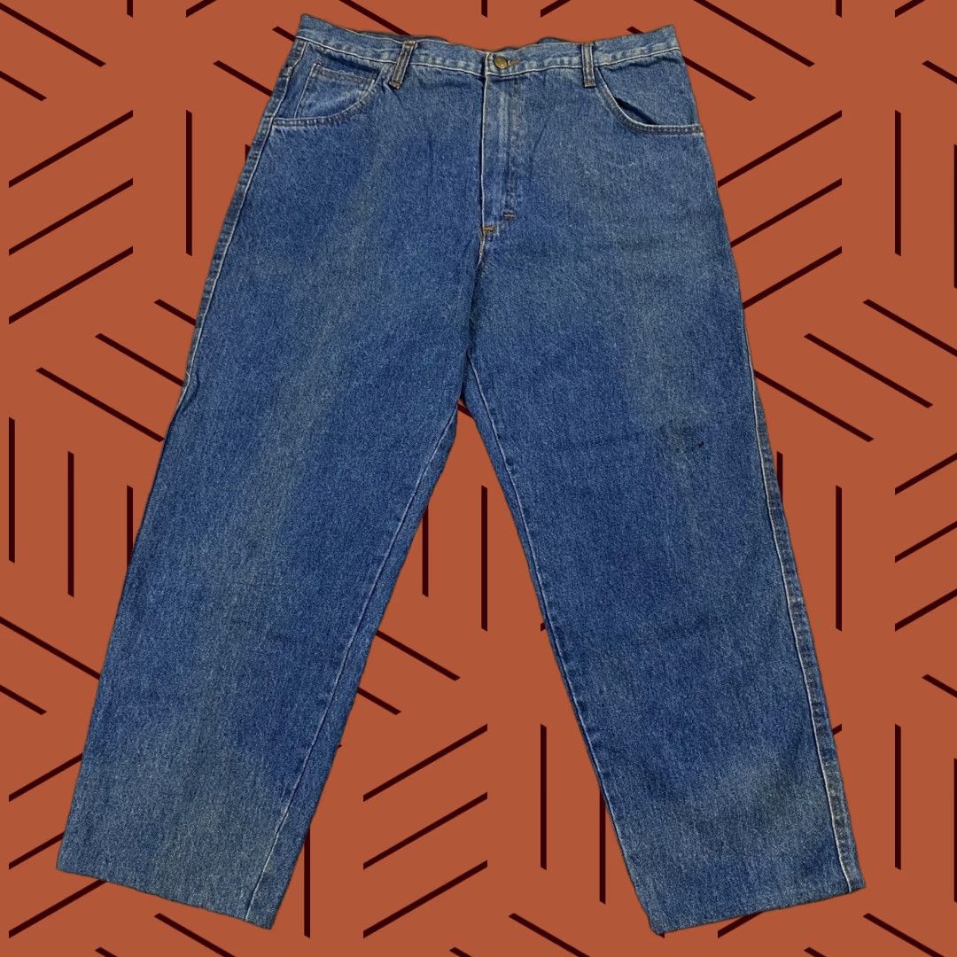 J Brand VINTAGE HORSE BRAND Denim Jeans Wide-Leg Baggy Hip Hop 90s Made in Italy Adult 36 Blue Mens Size US 36 / EU 52 - 1 Thumbnail