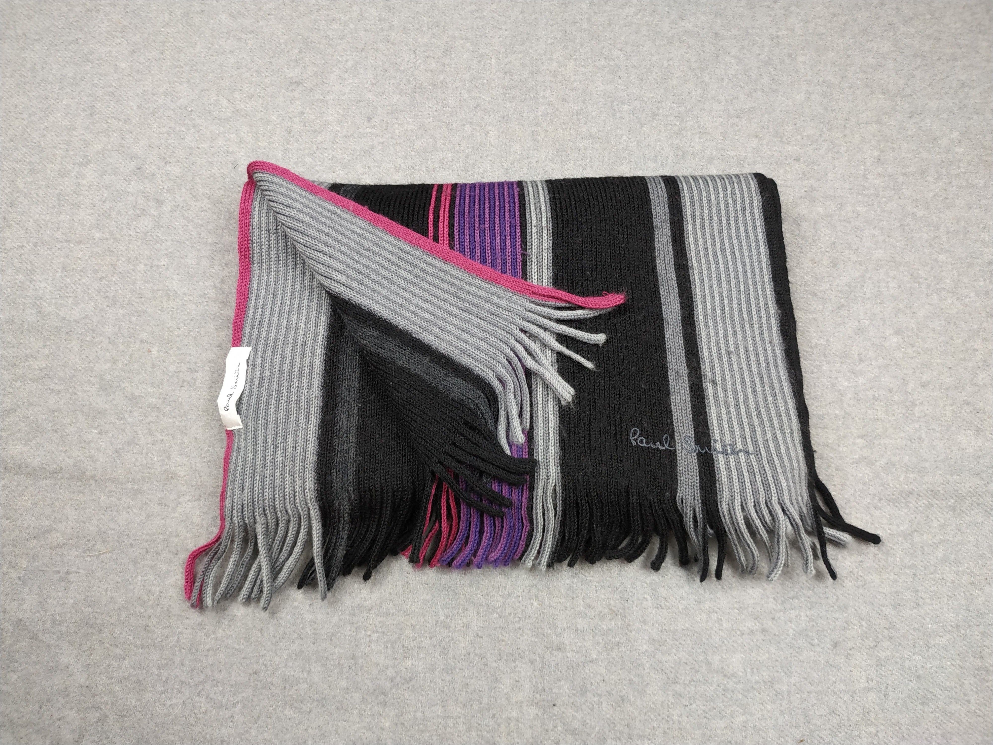 Paul Smith × Vintage Paul Smith Scarf / Muffler / Neckwear - WW650 Size ONE SIZE - 3 Thumbnail