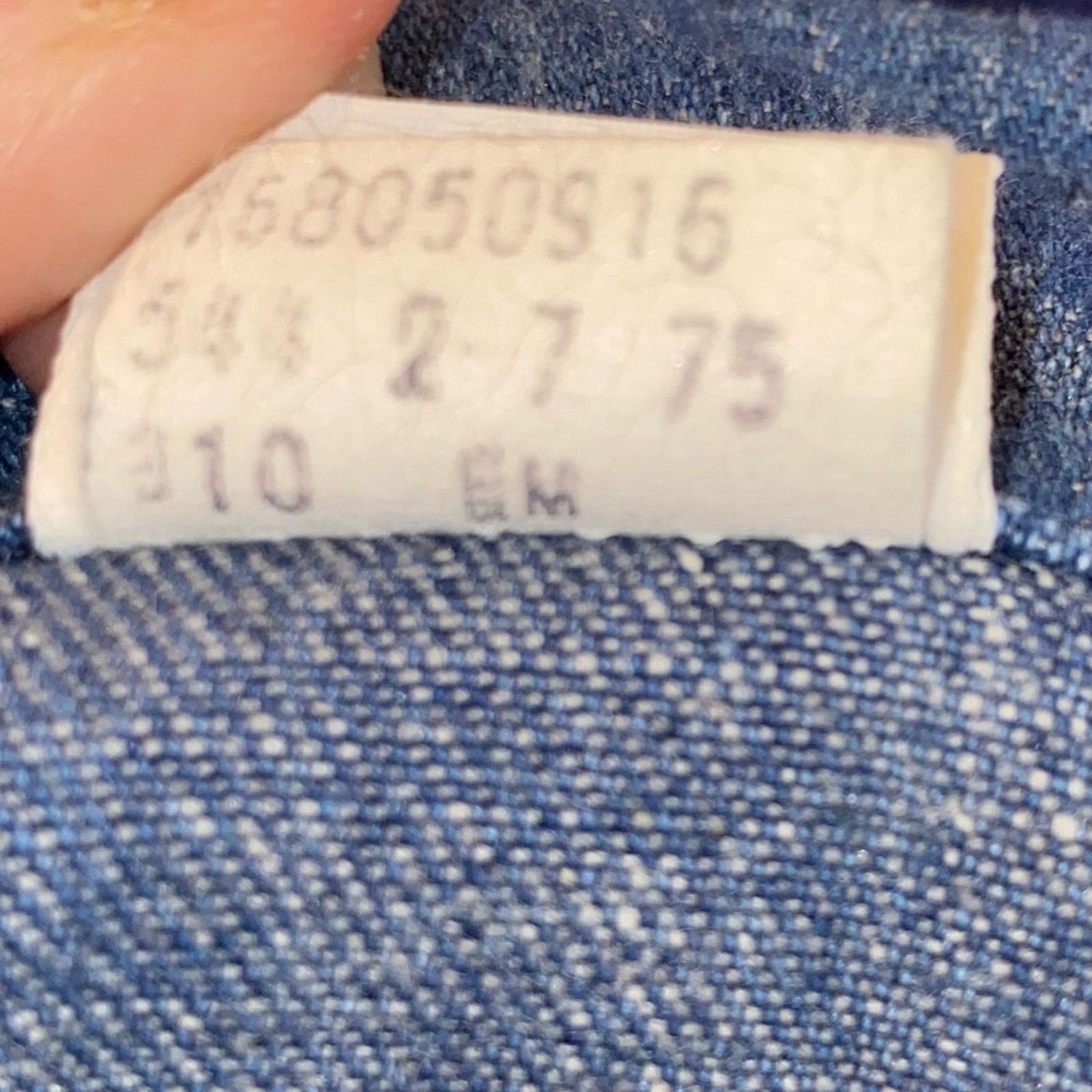Levi's Levi’s Astericks VTG Denim Button Down Jacket with Flowers Size S / US 4 / IT 40 - 7 Thumbnail