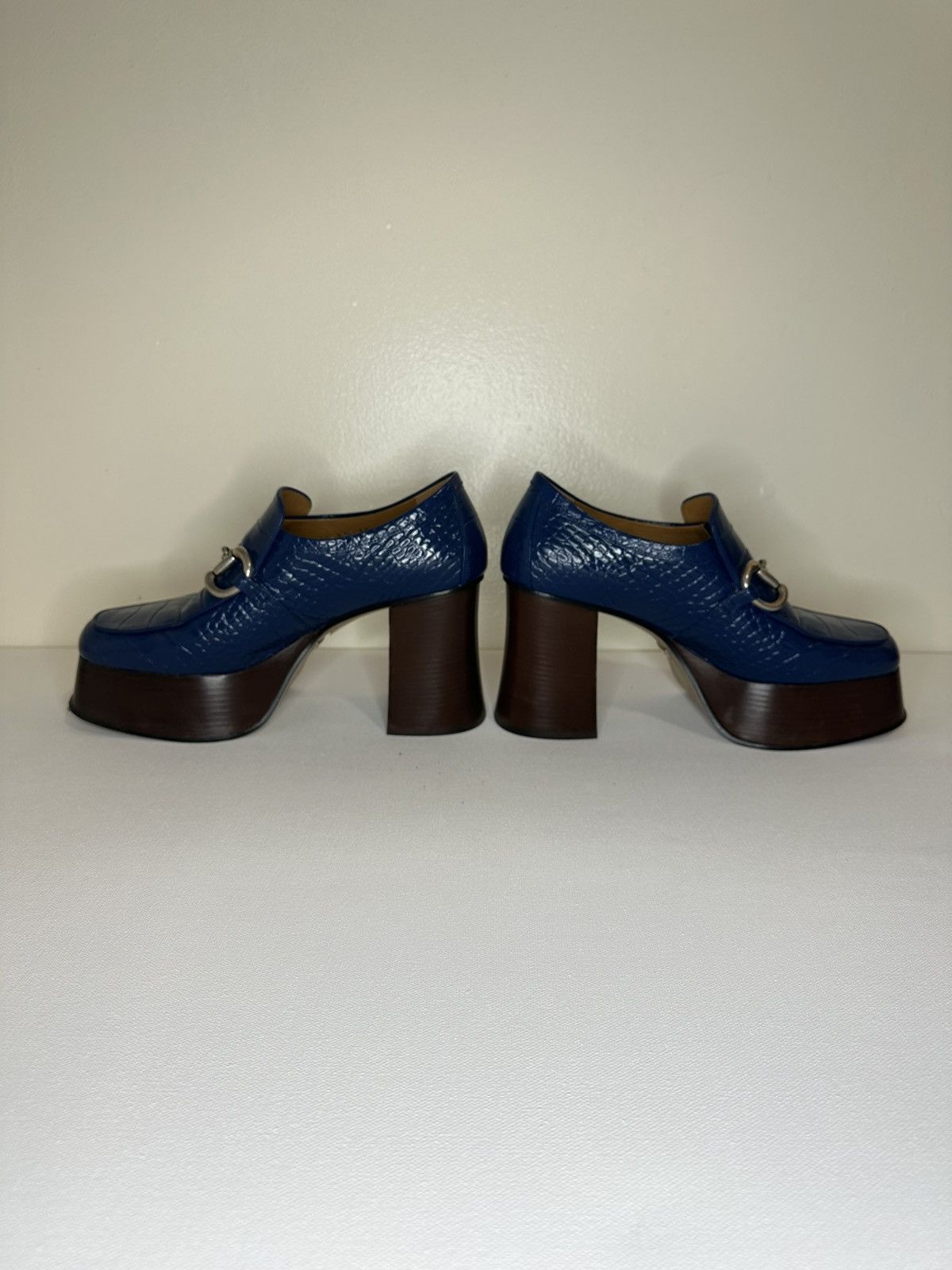 Gucci Gucci Platform Horsebit Loafers Size US 9 / IT 39 - 7 Thumbnail