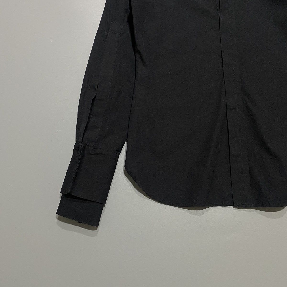 Yohji Yamamoto Yohji Yamamoto AW2000 DoubleSleeve Botton Shirt Size S / US 4 / IT 40 - 6 Thumbnail