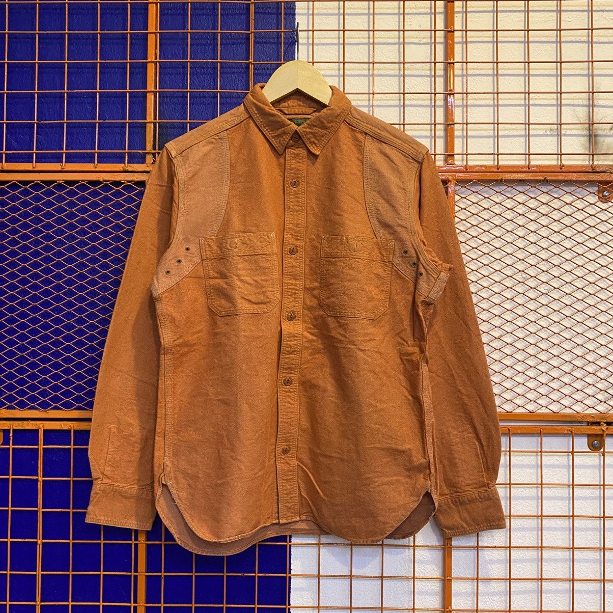 Nigel Cabourn Nigel Cabourn Shirt Button Up Military Pocket Japanese Brand Size US M / EU 48-50 / 2 - 1 Thumbnail