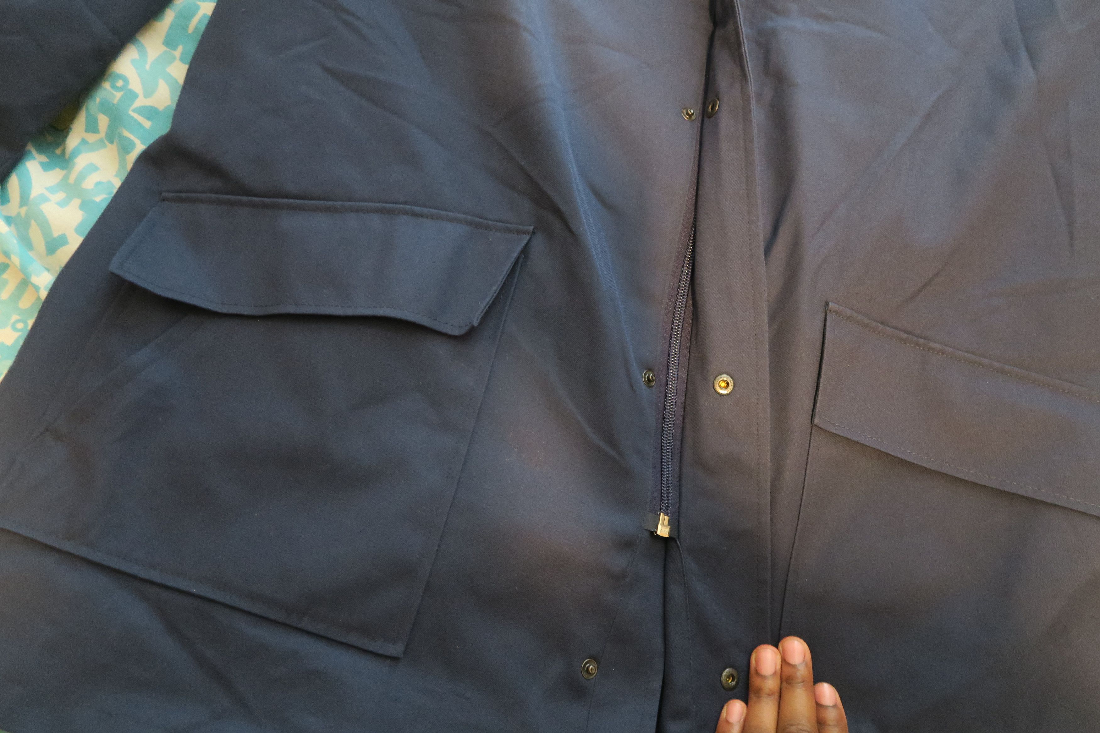 Vintage 1988 Dutch Air Force Military Field Jacket KLu Hedex Size 53 Size US L / EU 52-54 / 3 - 2 Thumbnail