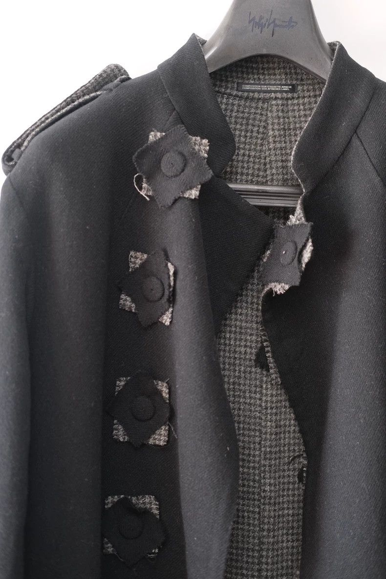 Yohji Yamamoto Yohji Yamamoto 21 aw Cape Plaid Coat Size US S / EU 44-46 / 1 - 5 Thumbnail