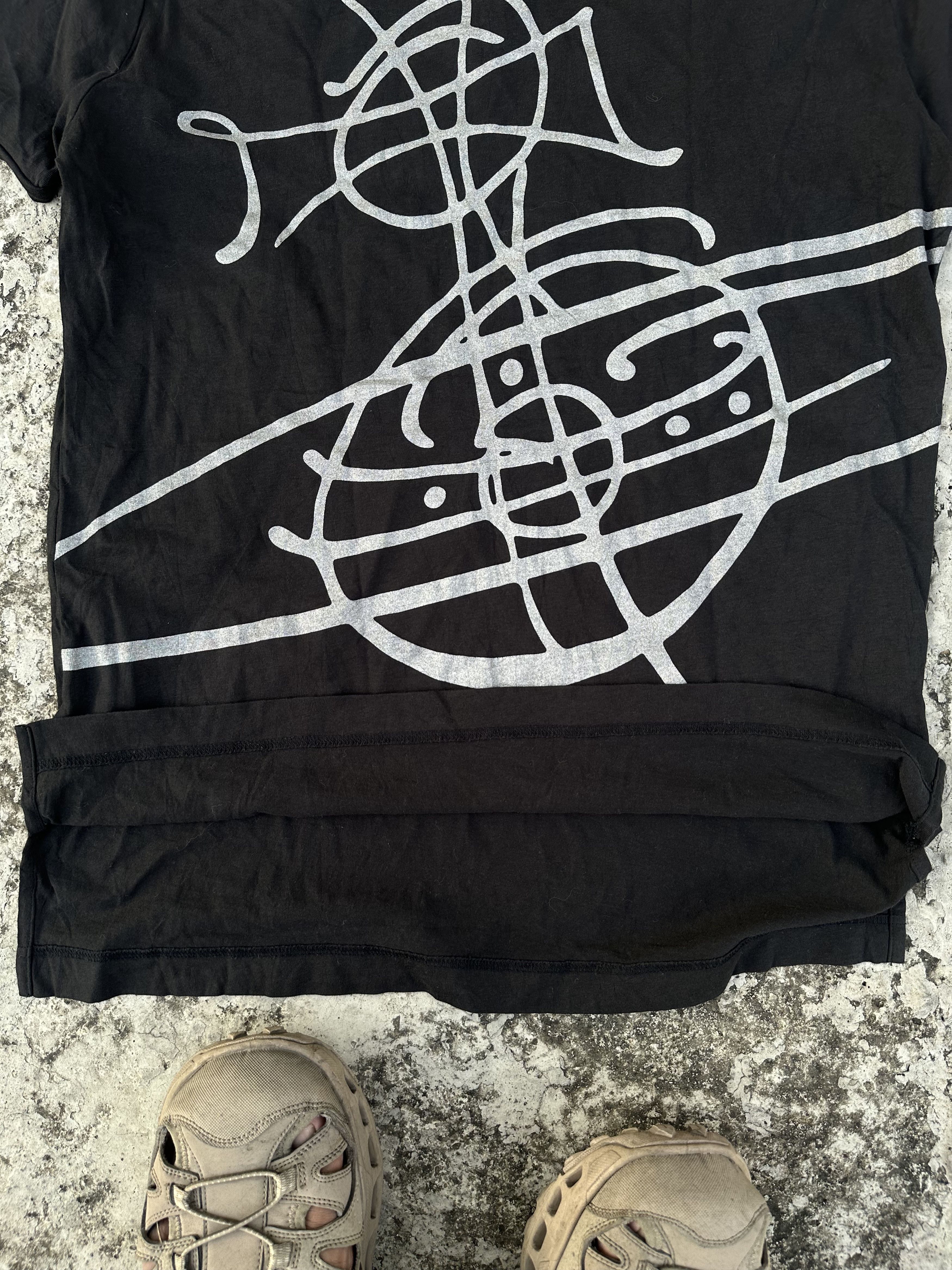 Vivienne Westwood 💶Vivienne Westwood Scribble Orb Logo Tee Size US L / EU 52-54 / 3 - 3 Thumbnail