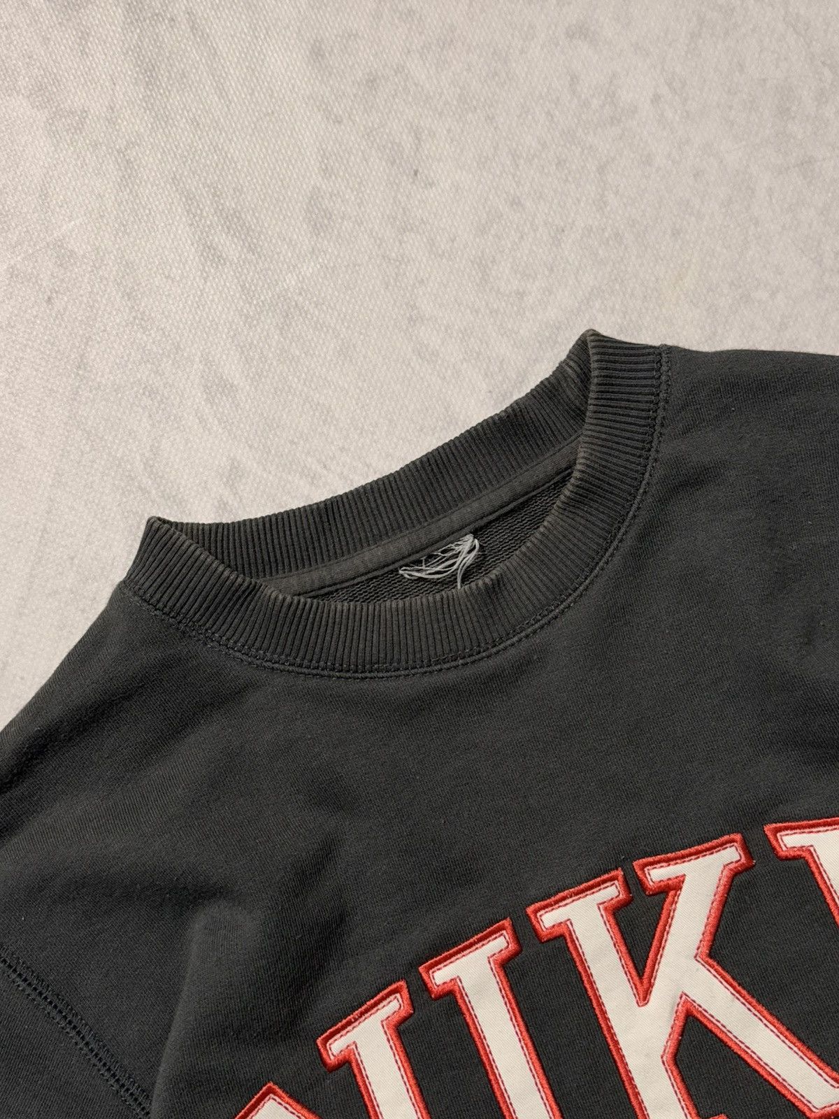 Nike × Vintage 00s Nike Vintage Big Logo Oversize Sweatshirt Crewneck Y2K Size US M / EU 48-50 / 2 - 5 Thumbnail