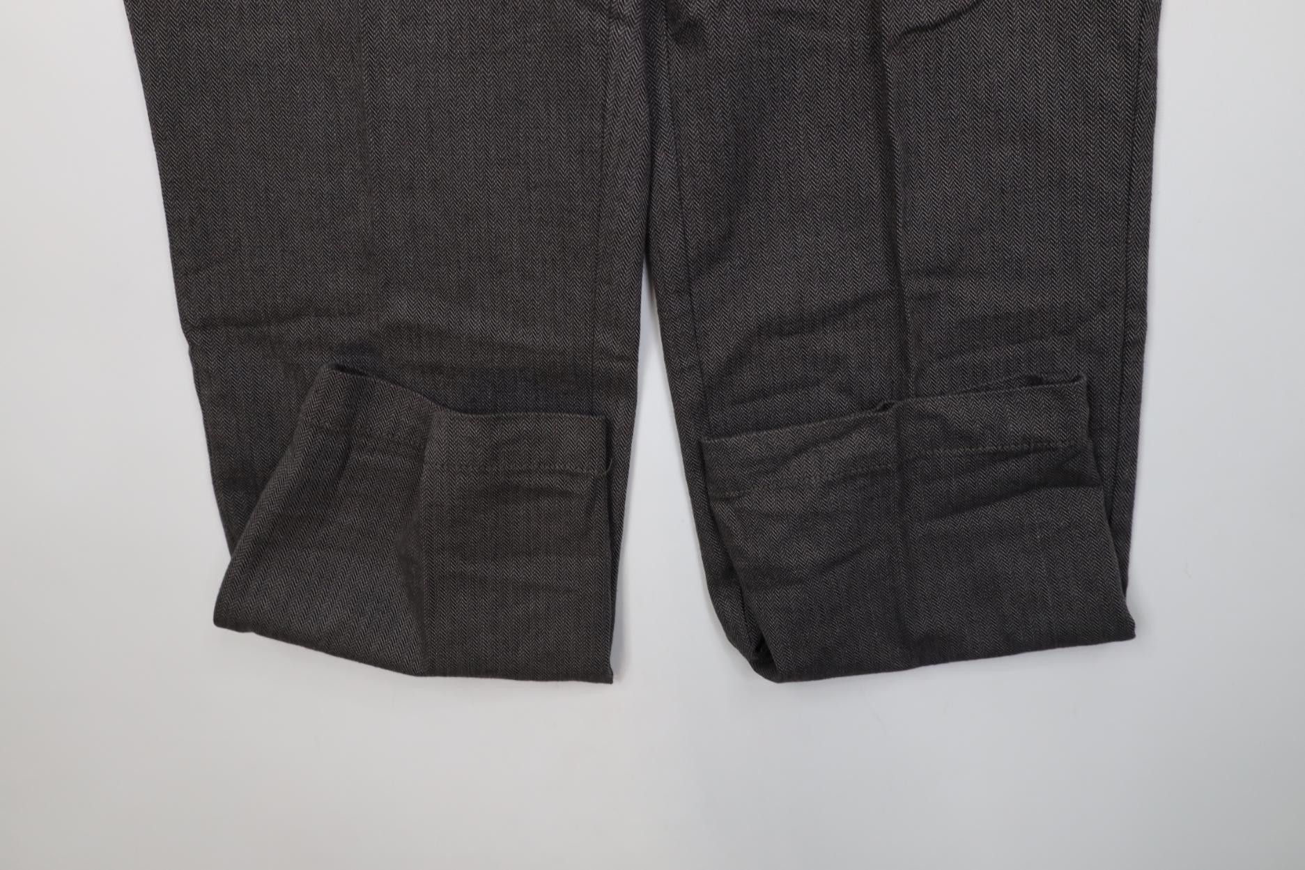 Polo Ralph Lauren Vintage 90s Ralph Lauren Herringbone Wide Leg Chino Pants Size US 32 / EU 48 - 5 Thumbnail