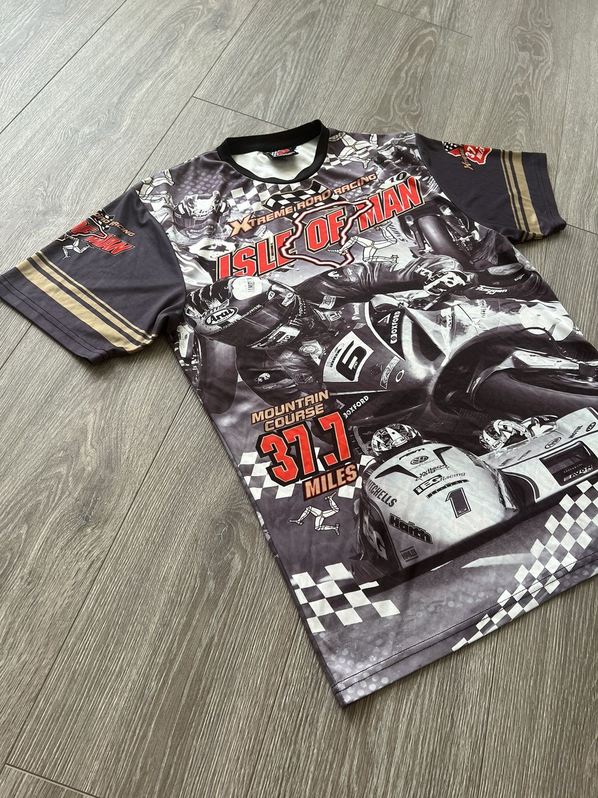 Other 💥 RACING Tee Shirt Moto isle of man Size US M / EU 48-50 / 2 - 3 Thumbnail
