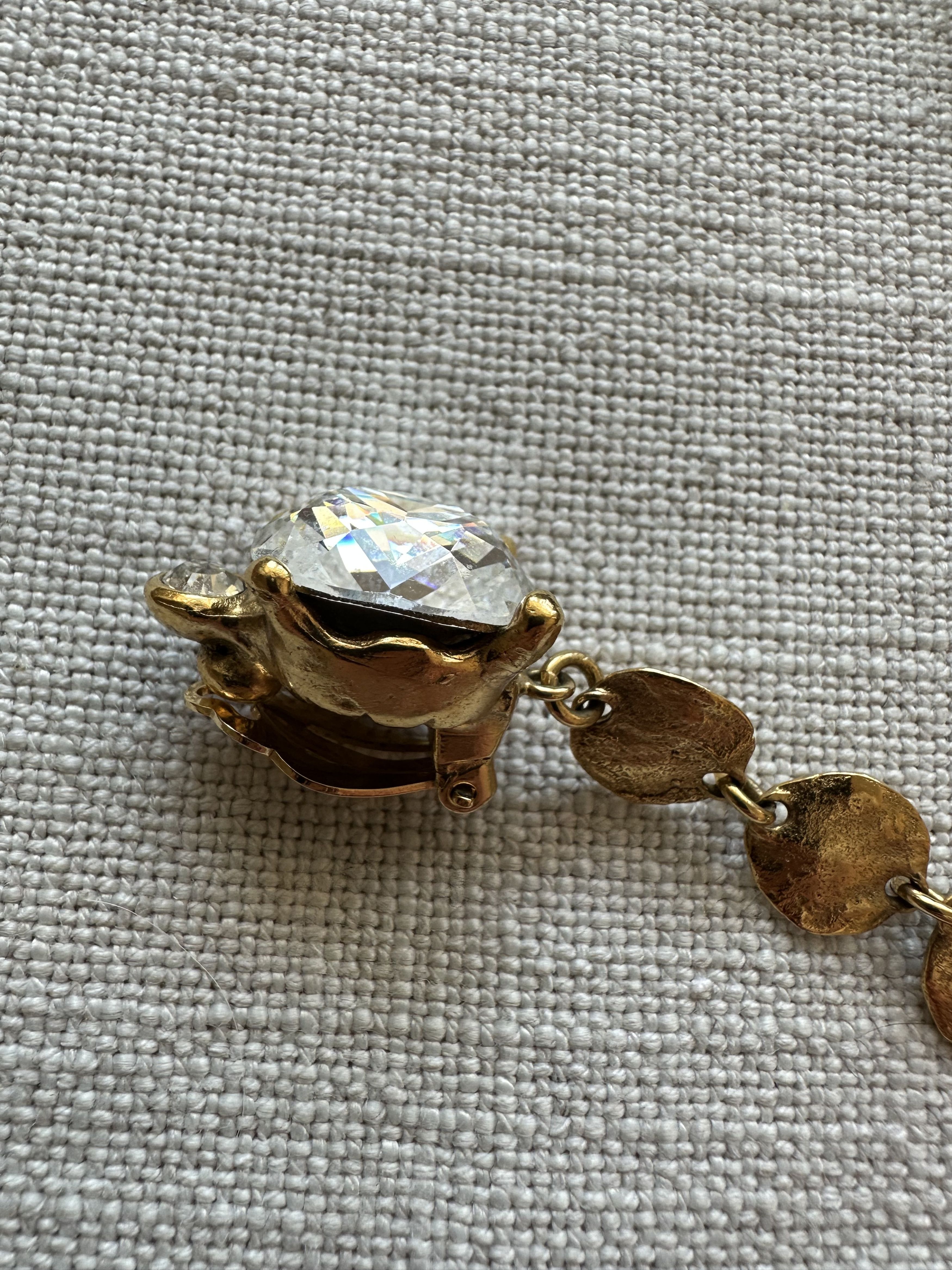 Yves Saint Laurent Yves Saint Laurent Luxurious Vintage Golden Size ONE SIZE - 5 Thumbnail