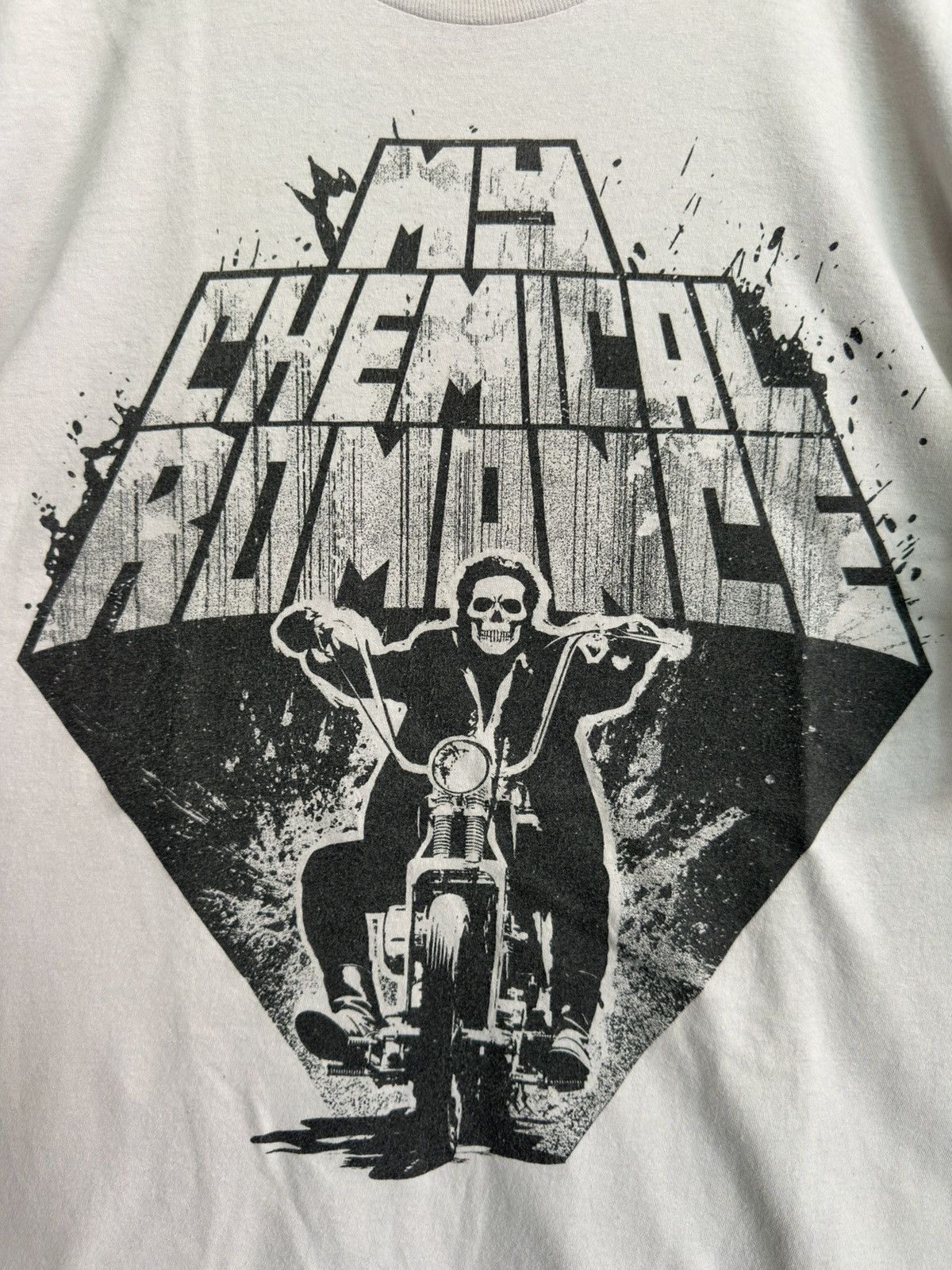 My Chemical Romance My Chemical Romance Skull Rider T Shirt Size US XL / EU 56 / 4 - 2 Thumbnail