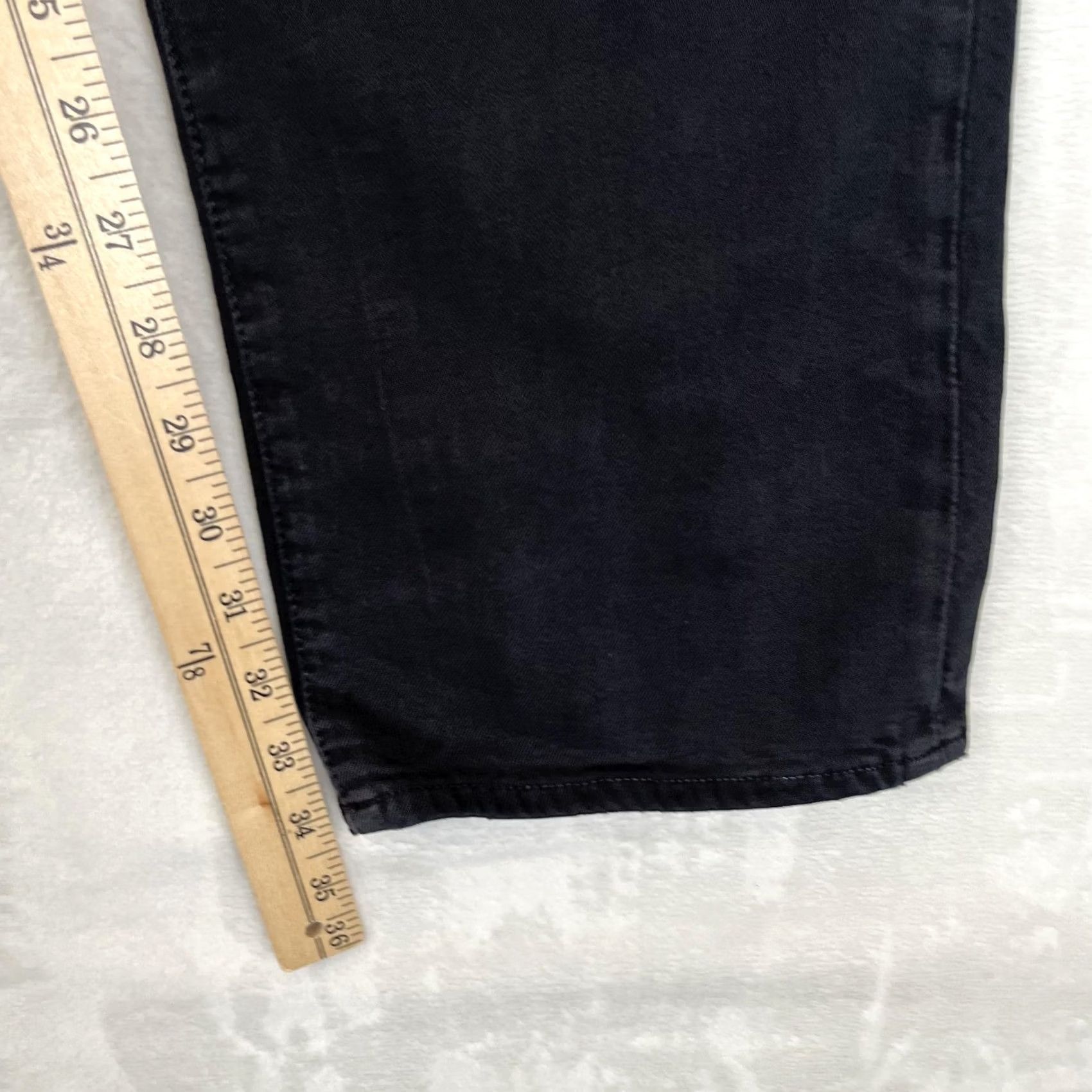 Polo Ralph Lauren Polo Ralph Lauren Hampton Relaxed Straight Jeans Mens 36x34 Charcoal Wash Denim with Stretch 5-Pocket Logo Size US M / EU 48-50 / 2 - 2 Thumbnail
