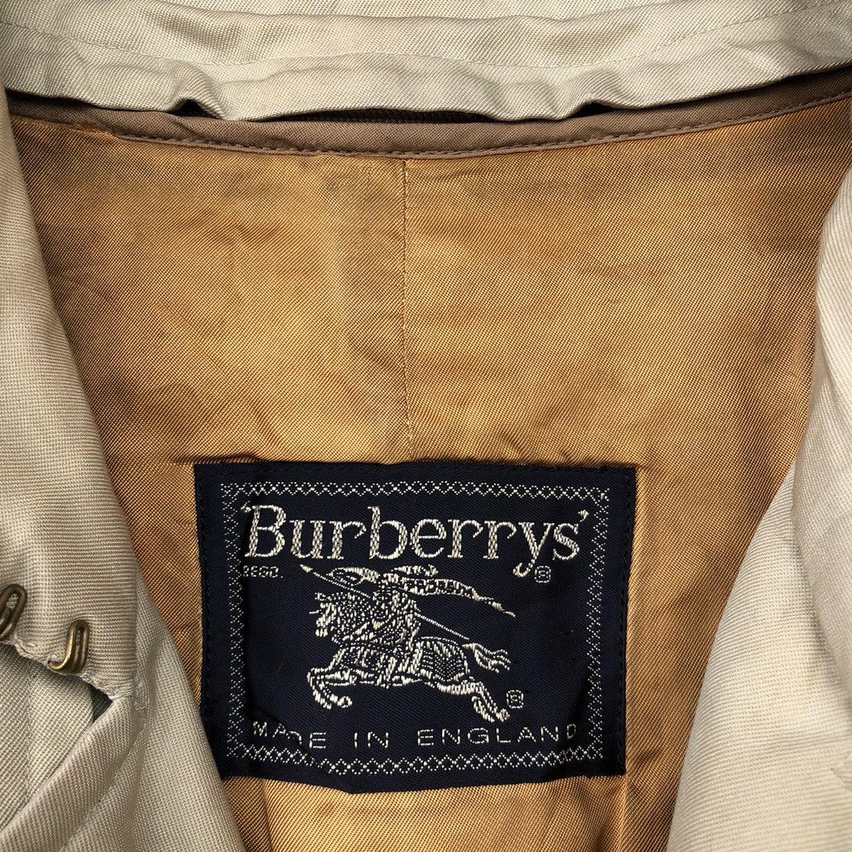 Burberry Vintage Burberrys London Kensington Nova Check Trench Coat Size US L / EU 52-54 / 3 - 16 Thumbnail