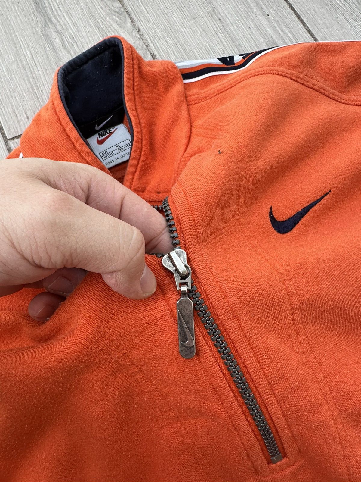 Other Vintage Nike Sweatshirt Zip 1/4 Mint Y2k Japan Style Size US XL / EU 56 / 4 - 5 Thumbnail