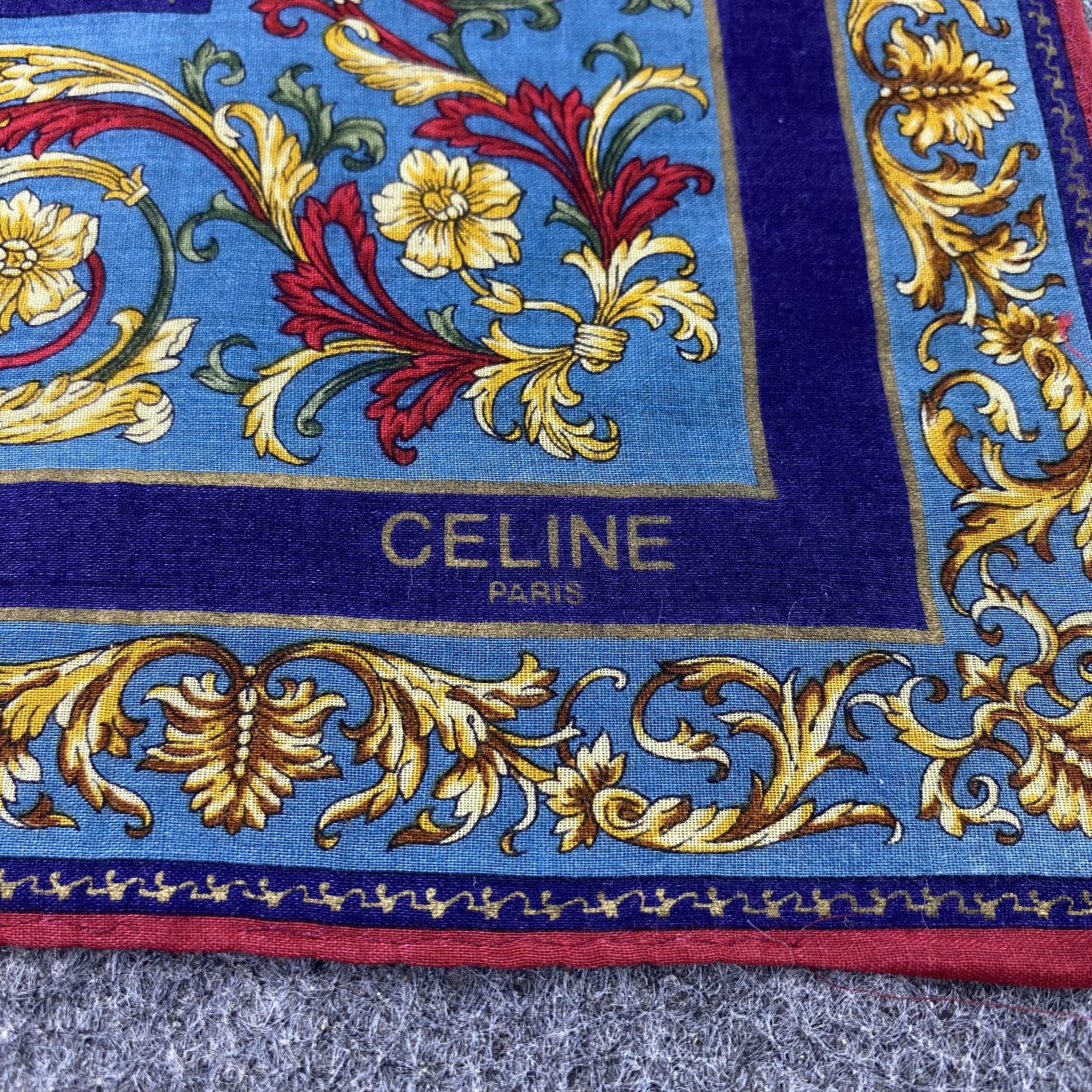 Celine Celine Handkerchief Neckerchief Bandana-B2040 Size ONE SIZE - 7 Thumbnail