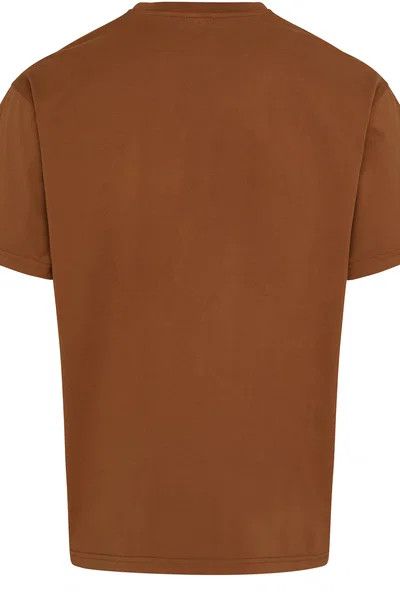 Burberry o1y0426 Crewneck T-Shirt in Brown Size US L / EU 52-54 / 3 - 2 Thumbnail
