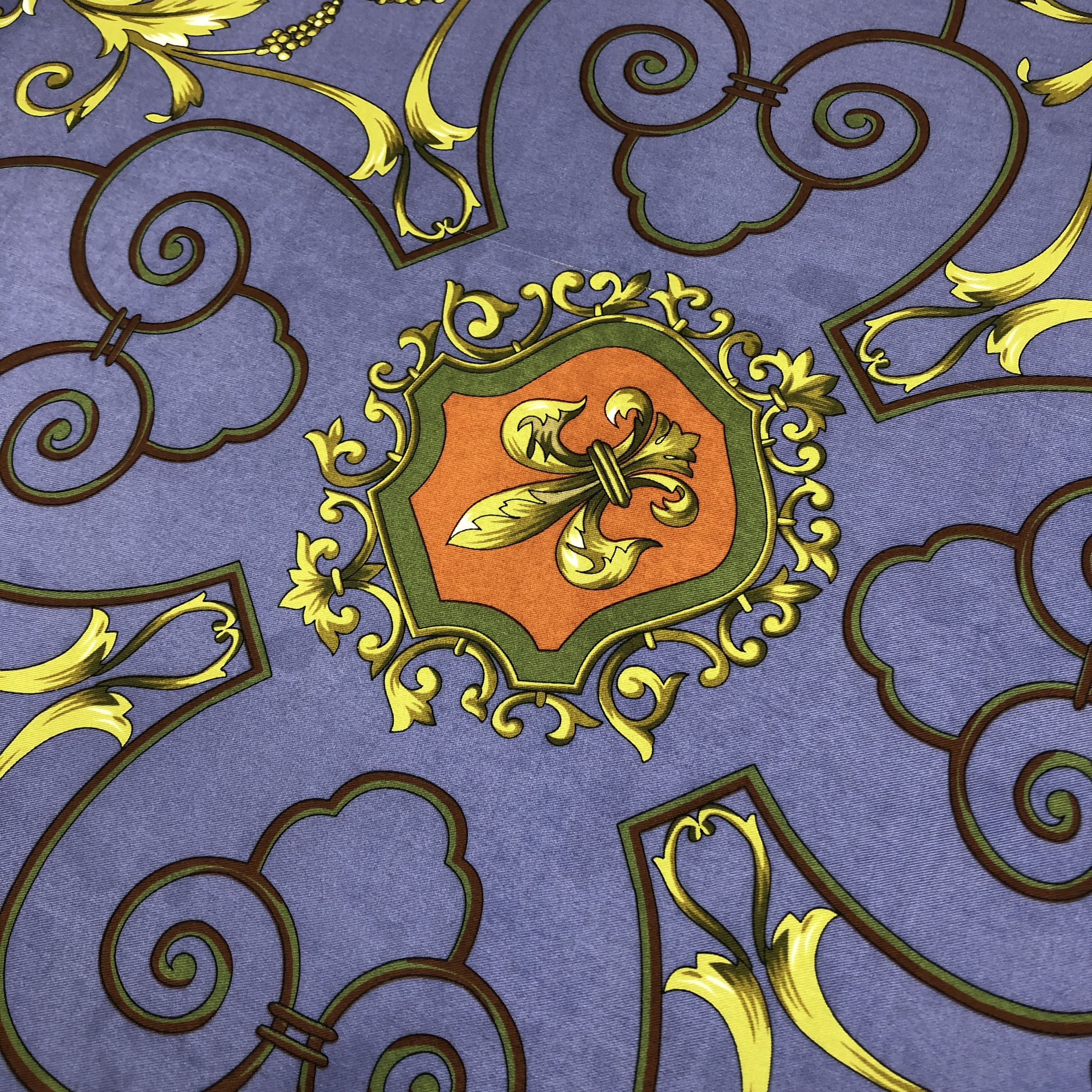 Other × Vintage Vintage Michel Valentino SILK Scarf Twill Stole Wraps Scarve Size ONE SIZE - 8 Thumbnail