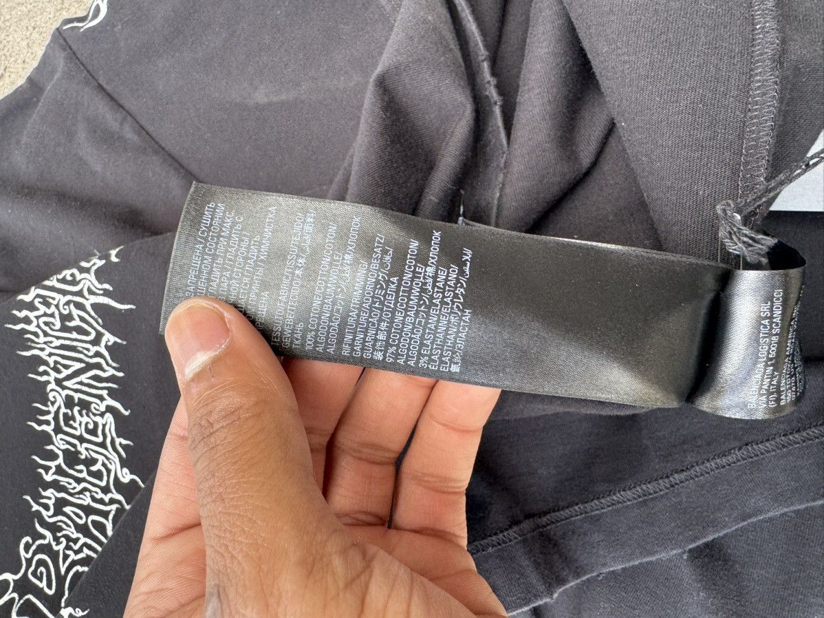 Balenciaga Balenciaga Darkwave Tee Size US S / EU 44-46 / 1 - 7 Thumbnail