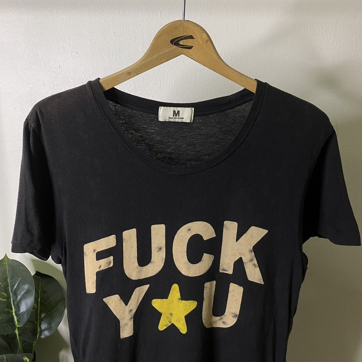 Hysteric Glamour × If Six Was Nine × Japanese Brand Thank You Friends Fuck You Hysterics Style Tee Made in Japan Size US S / EU 44-46 / 1 - 2 Thumbnail