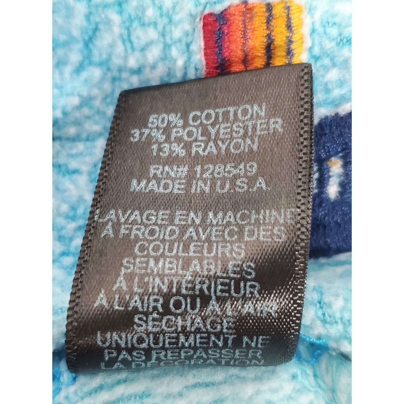 Aviator Nation Aviator Nation Bolt Sweatshirt Crewneck Blue Tie Dye 5 Stripe Women's S Pullover Knit Raglan Sleeve Casual Size S / US 4 / IT 40 - 8 Thumbnail