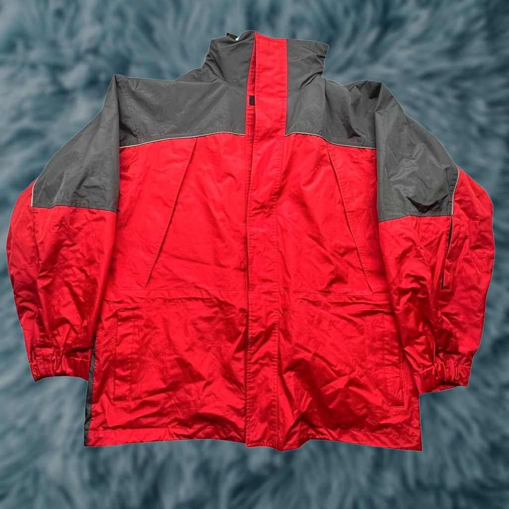 Marlboro VINTAGE Marlboro Red Star Jacket Mens XXL Shell Hooded Hiking Ski NO ZIPPER Long Pockets Solid Outdoor Casual Fall Spring Winter Size US XXL / EU 58 / 5 - 1 Thumbnail
