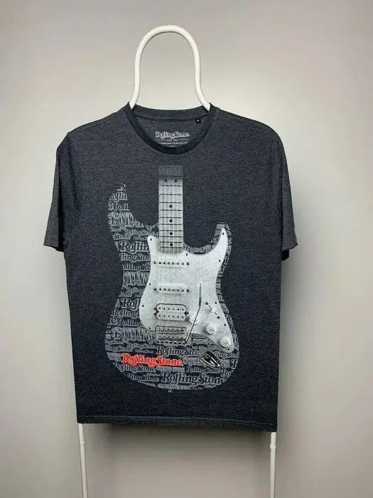 Band Tees The rolling stone T-shirt guitar logo rolling vintage small Size US S / EU 44-46 / 1 - 1 Thumbnail