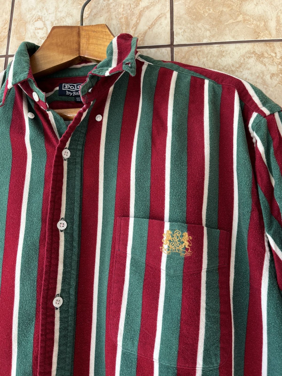 Polo Ralph Lauren Vintage 90’ Polo Ralph Lauren up button shirt Size US XL / EU 56 / 4 - 2 Thumbnail