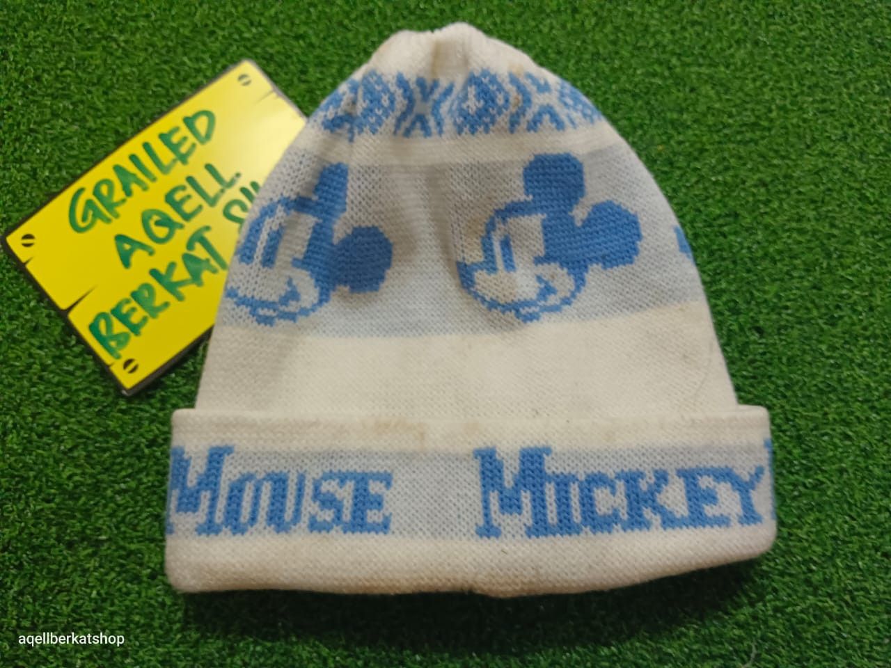 Vintage Vintage 90s Disney Mickey Beanie Size ONE SIZE - 1 Thumbnail