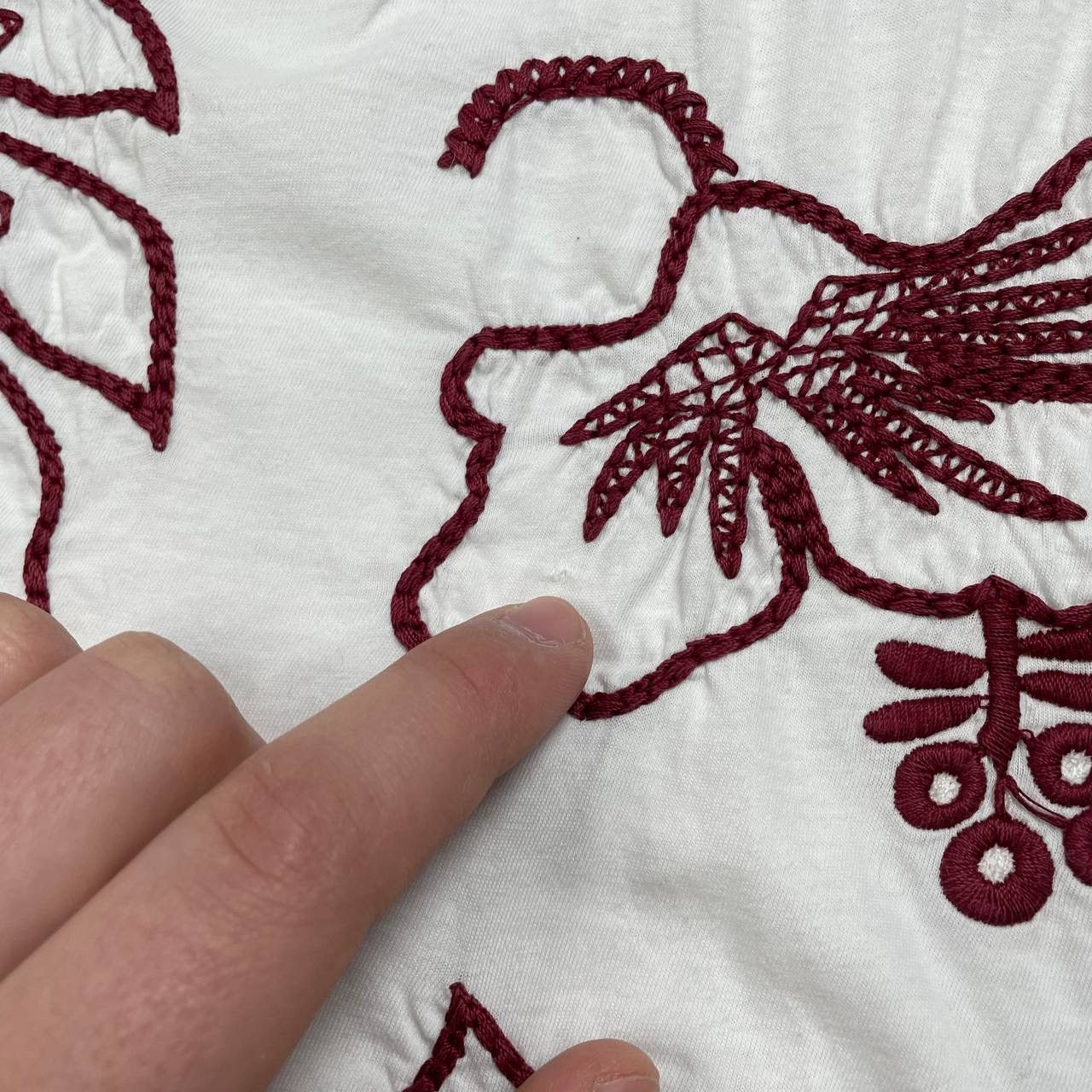 Designer × Prada Prada Milano Embroidered Floral Print T Shirt Women’s Size S Size S / US 4 / IT 40 - 13 Thumbnail