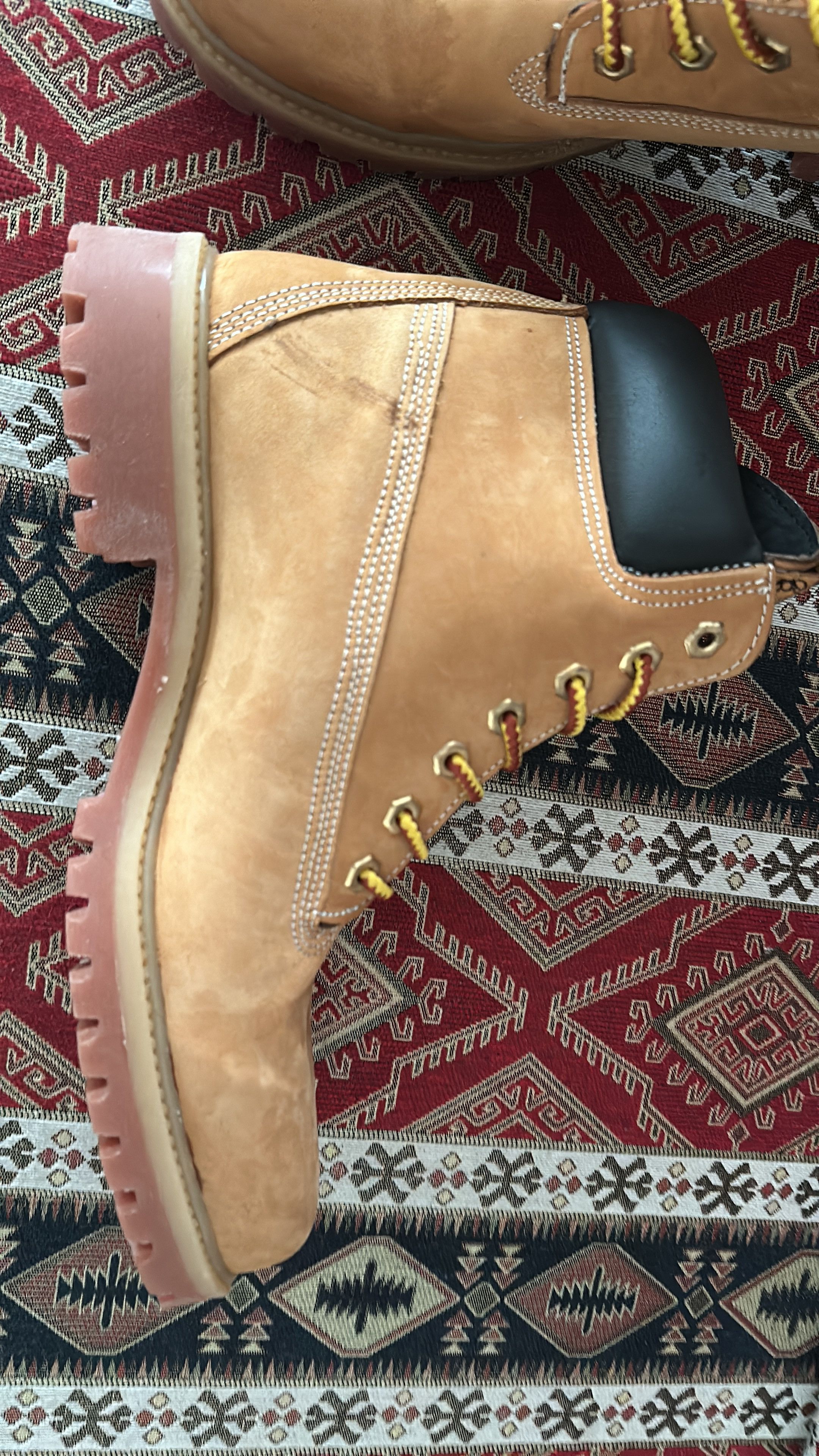 Derschutze Derschütze "yasmin v3" Boots Size 45 Timberland Style Size US 11 / EU 44 - 10 Thumbnail