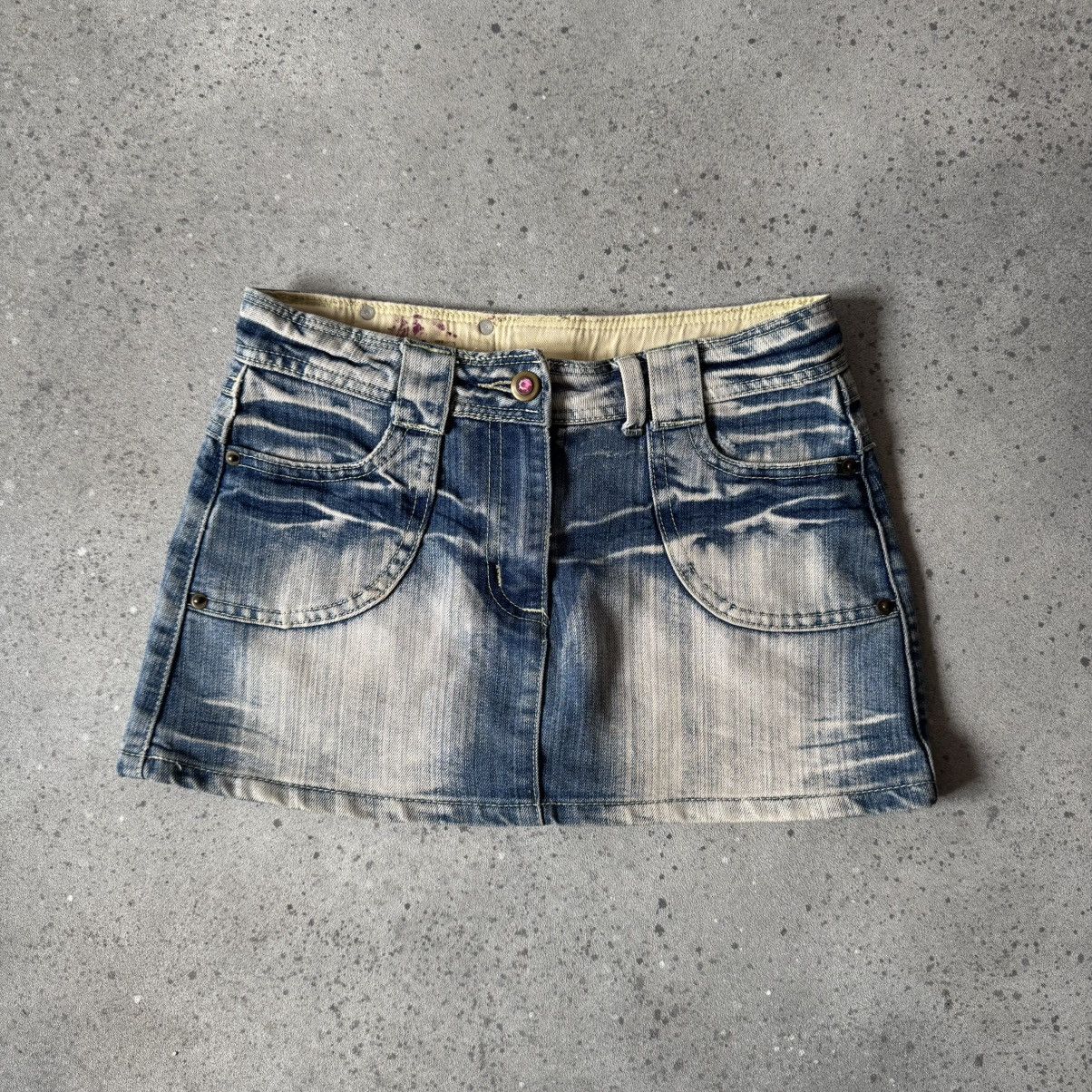 Hysteric Glamour Amazing Y2K Vintage Super Sexy Glam Mini Skirt Size 26" / US 2 / IT 38 - 3 Thumbnail