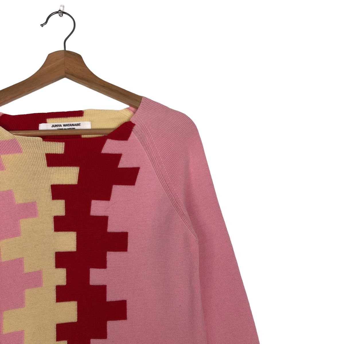 Comme des Garcons 🔥AD2001 LONG SLEEVE PLEATED SWEATSHIRT JUNYA WATANABE CDG Size M / US 6-8 / IT 42-44 - 6 Thumbnail