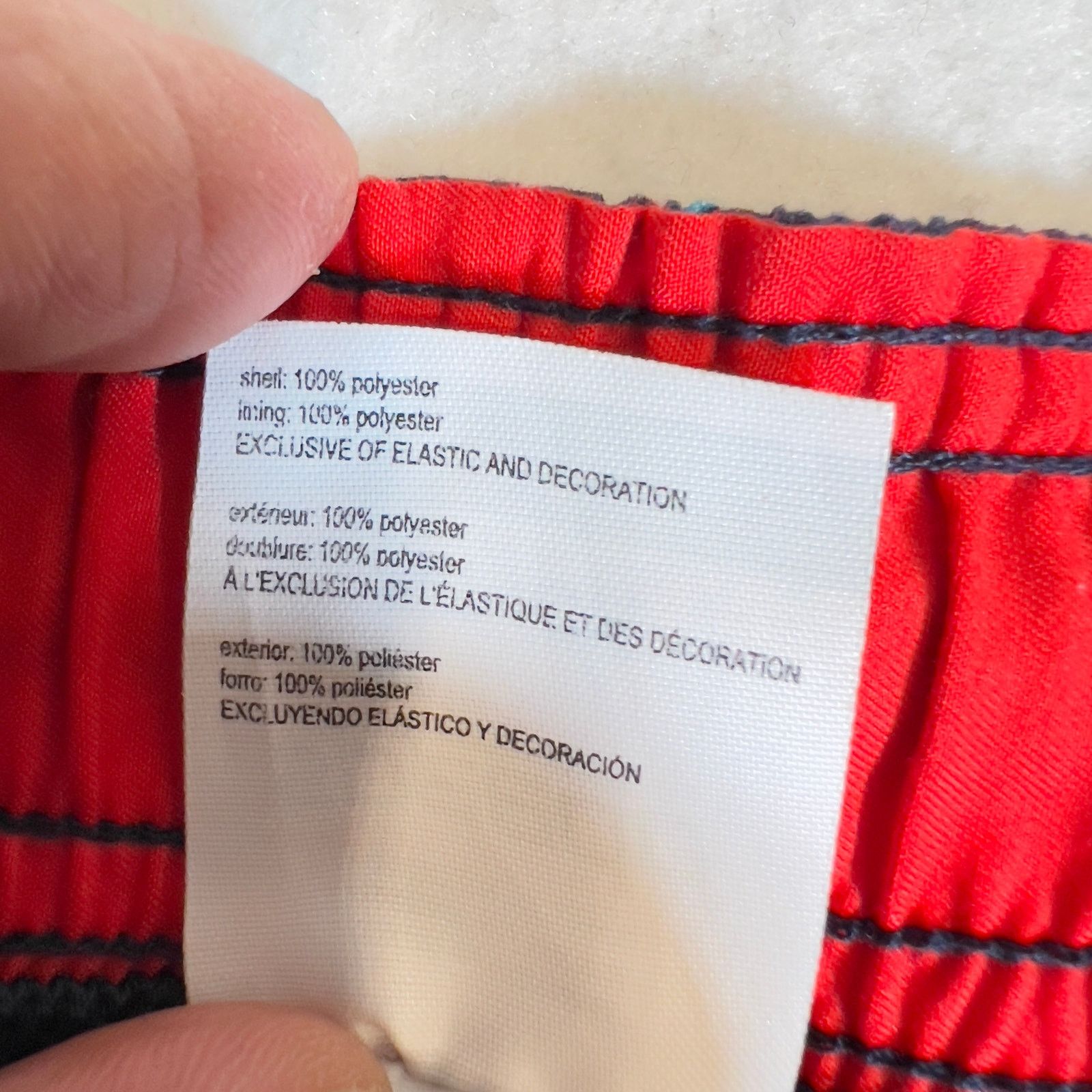 Speedo Speedo Bathing Suit Trunks Men's Small Mesh Lined Pockets Size US 31 - 7 Thumbnail