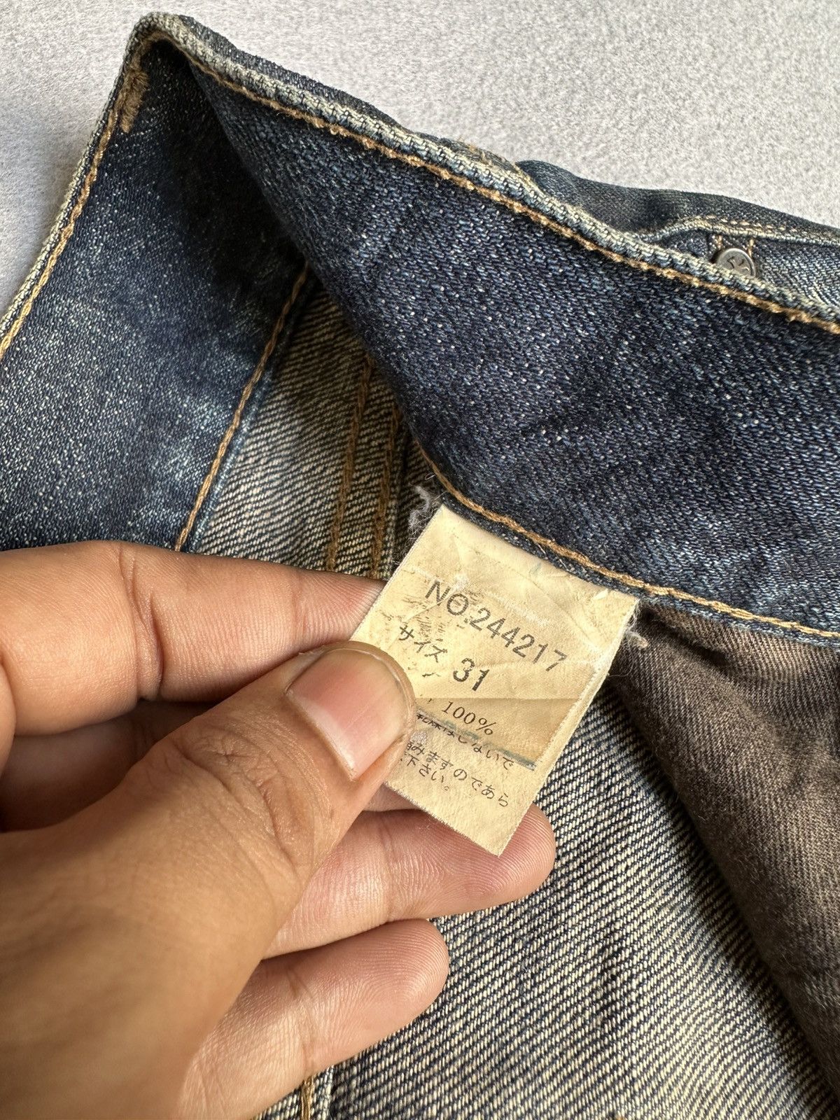 Japanese Brand FLARE Jack Rose Denim Japan Size US 30 / EU 46 - 17 Thumbnail
