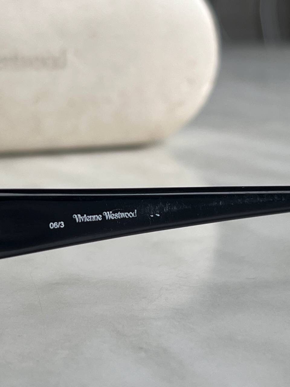 Vivienne Westwood Vivienne Westwood Vintage Shine Glitter Frame Eyeglasses Y2K Size ONE SIZE - 7 Thumbnail