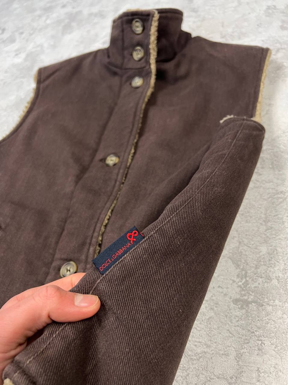 Dolce & Gabbana Vintage Dolce & Gabbana Wool Dence Vest Size M / US 6-8 / IT 42-44 - 6 Thumbnail