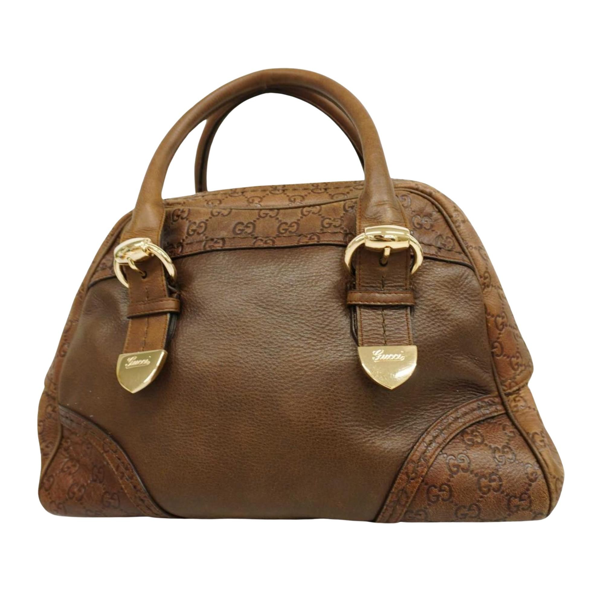 image of Gucci Guccissima Tote in Brown, Women's