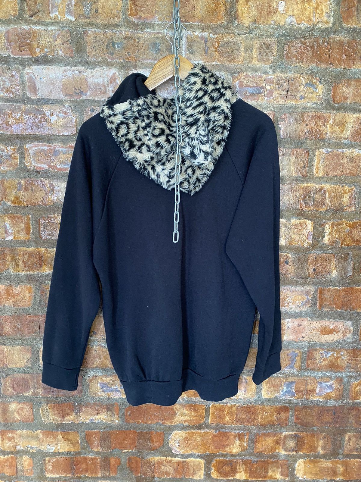Japanese Brand Vtg Ryu.Ryu Japan Cat ear Fleece Leopard hoodie Size M / US 6-8 / IT 42-44 - 8 Thumbnail