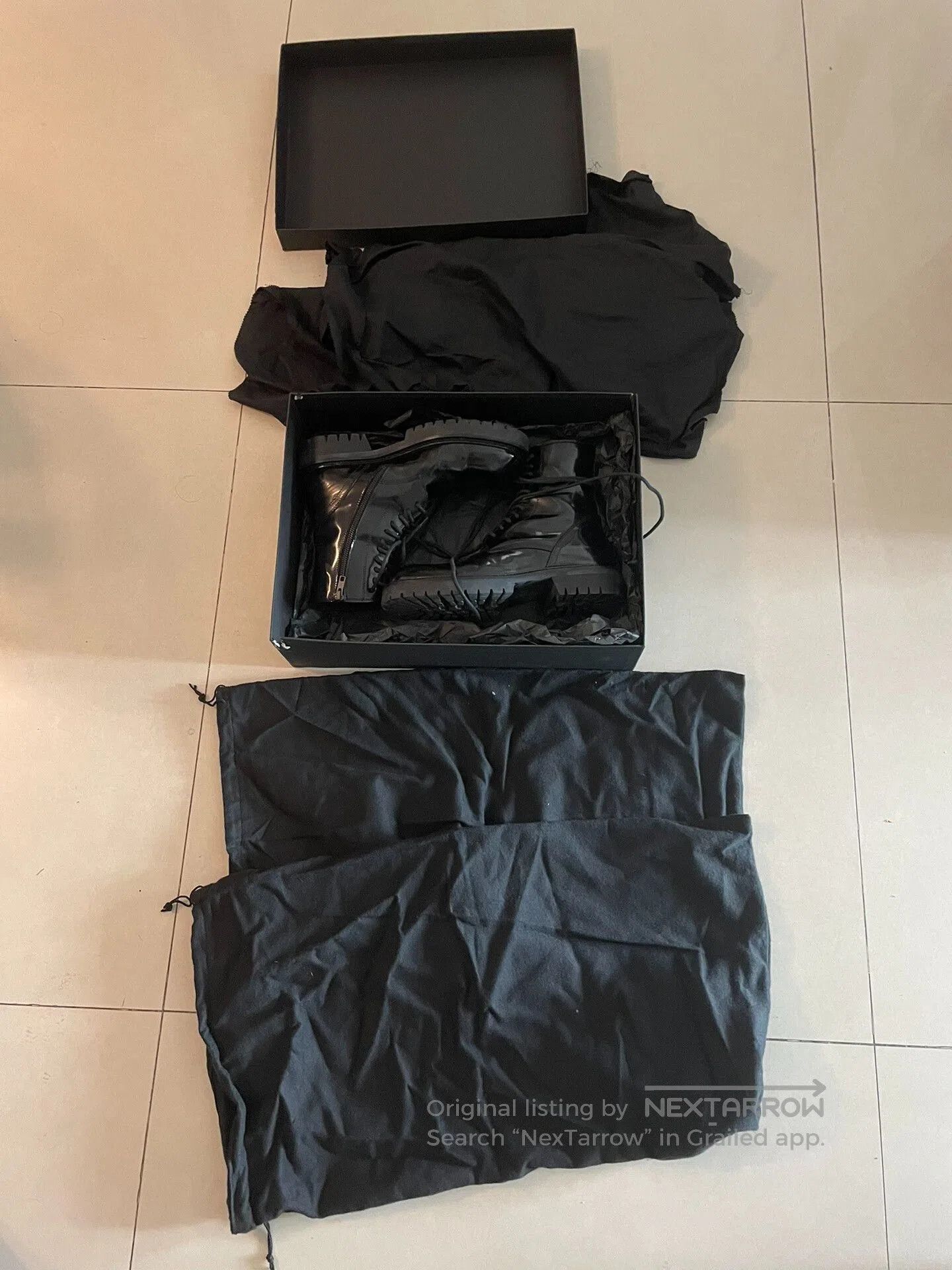 Ann Demeulemeester Ann Demeulemeester Military Boots. Size US 8.5 / EU 41-42 - 5 Thumbnail