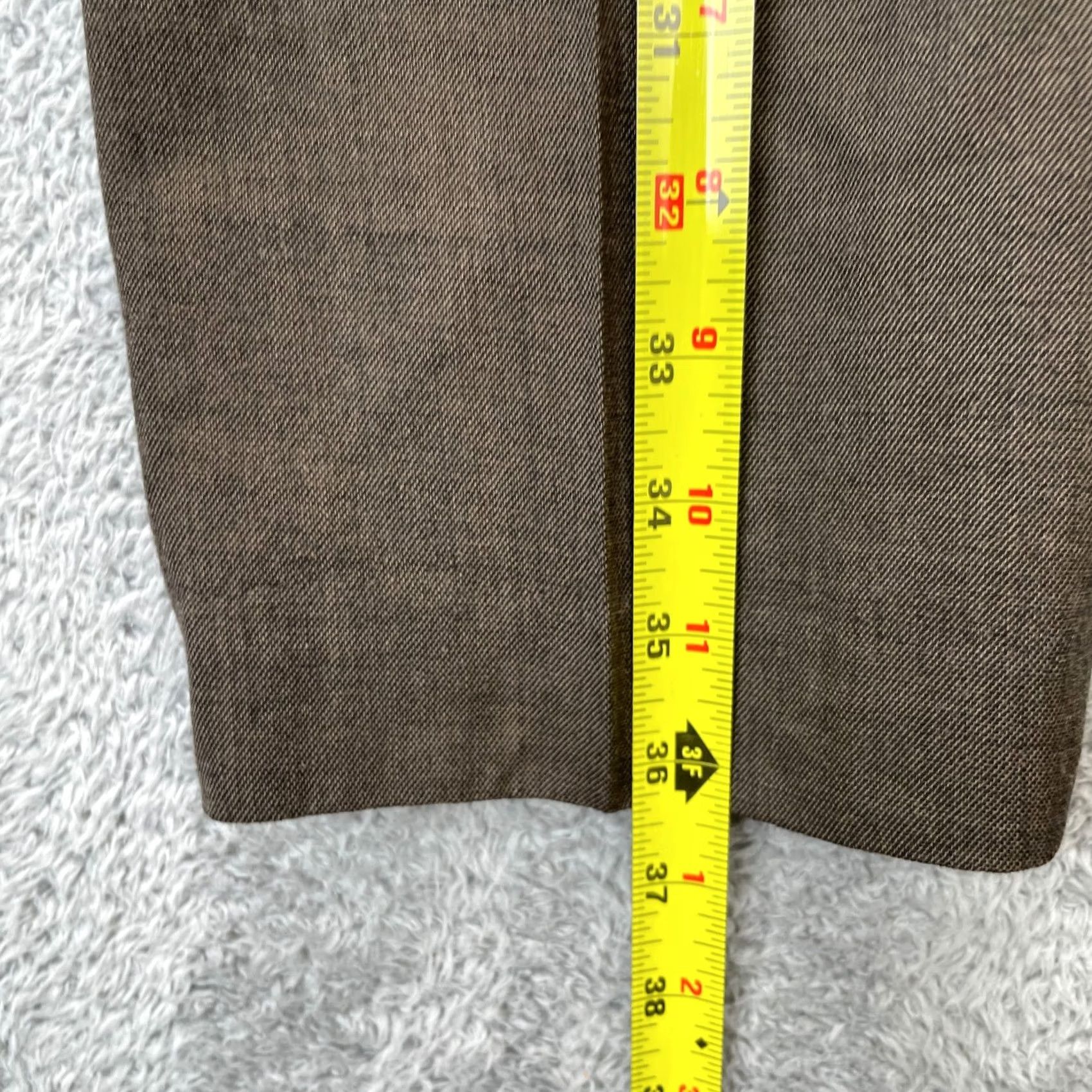 Vintage Jomers Pants Mens 34 Brown Chino Wool Straight Leg Golf Resort Wear Performance Shirt? Size US 34 / EU 50 - 7 Thumbnail