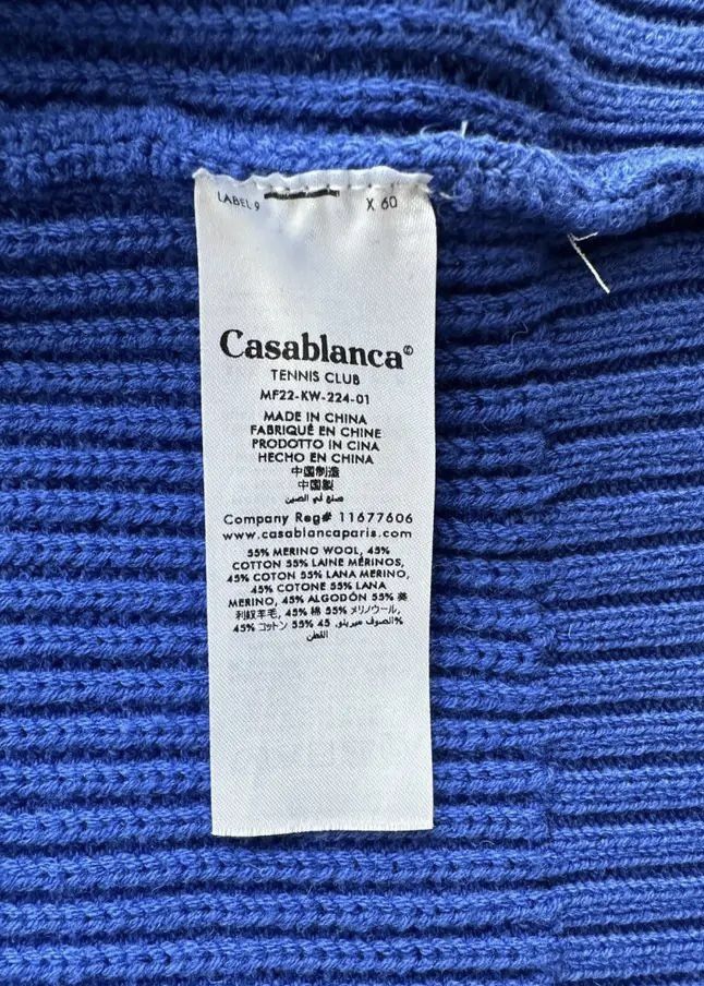 Casablanca Casablanca Chevron Zip Up Jumper Size US M / EU 48-50 / 2 - 6 Thumbnail