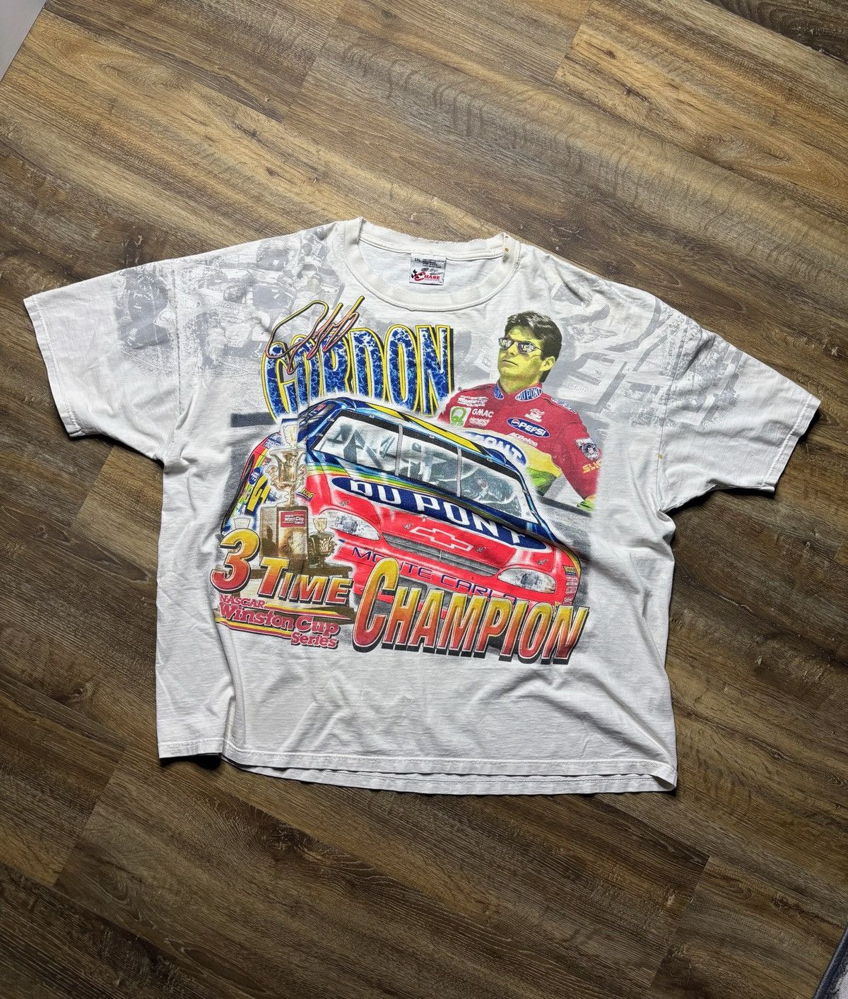 Vintage NASCAR Graphic Tee Size US XXL / EU 58 / 5 - 1 Thumbnail