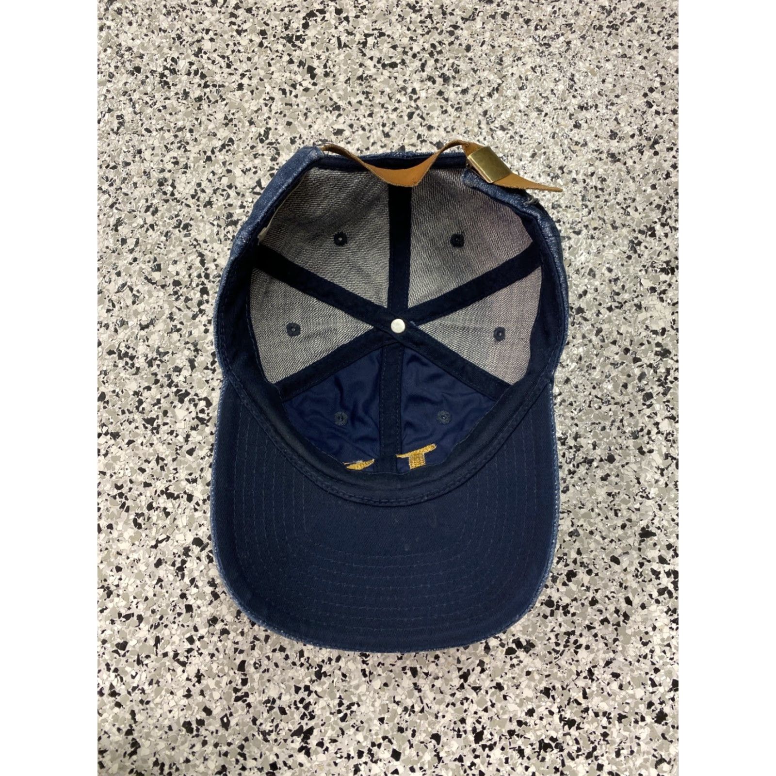 Taylor Stitch Taylor Stitch Hat Baseball Cap OSFM Blue Denim Organic Cotton StrapBack Adjustable Mens Ladies? Size ONE SIZE - 5 Thumbnail