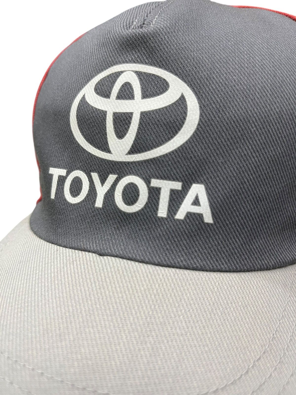 Garment Reproduction of Workers Vintage Toyota Japan Redline Engineer Work Strapback Cap Size ONE SIZE - 4 Thumbnail