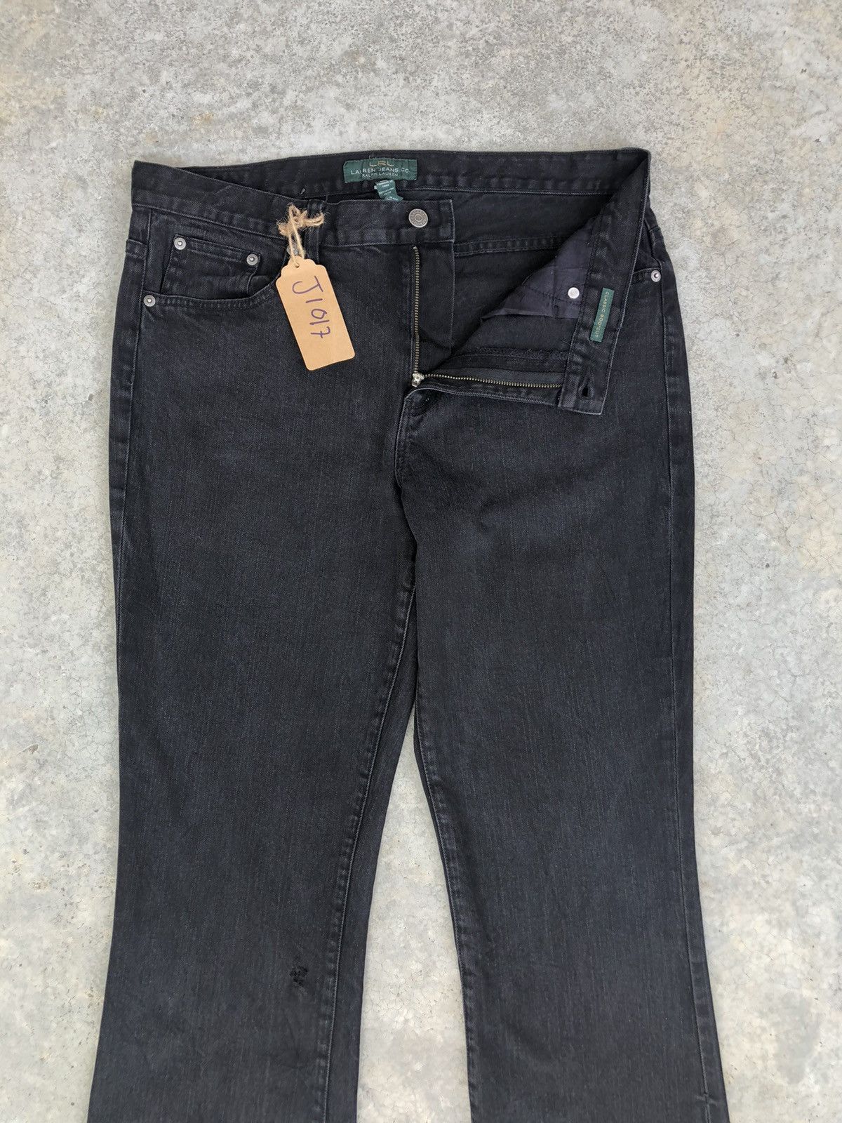 Lauren Ralph Lauren LRL Lauren Flared Jeans Distressed Jeans Size US 34 / EU 50 - 3 Thumbnail