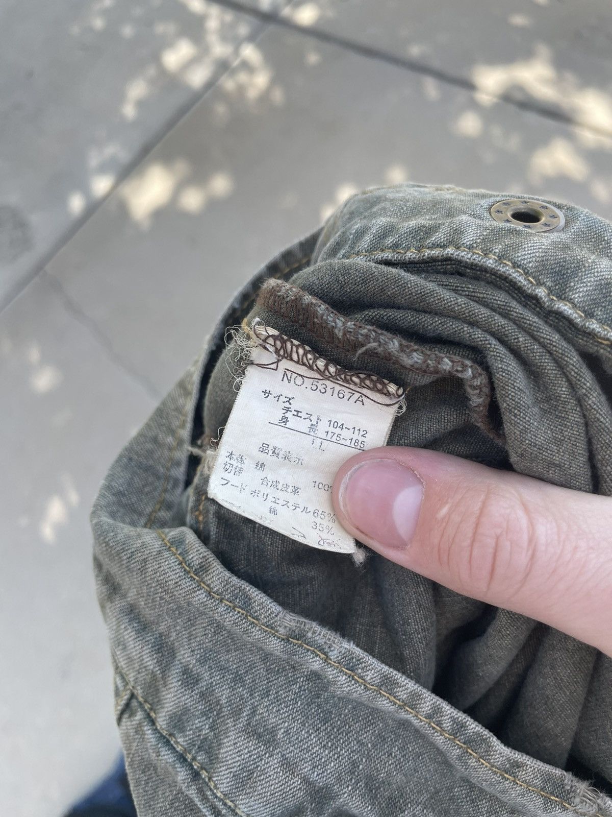 In The Attic 2000s in the attic Japanese military jacket Size US M / EU 48-50 / 2 - 6 Thumbnail