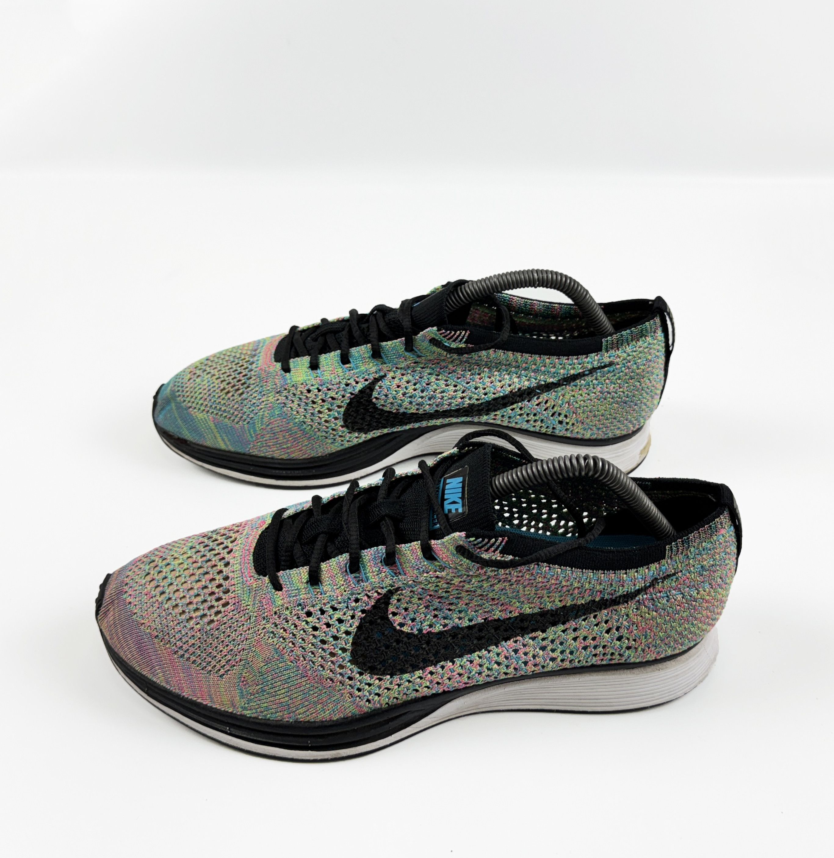 Nike Nike Flyknit Racer Multi Color 2.0 Running Shoes Size US 9.5 / EU 42-43 - 2 Thumbnail