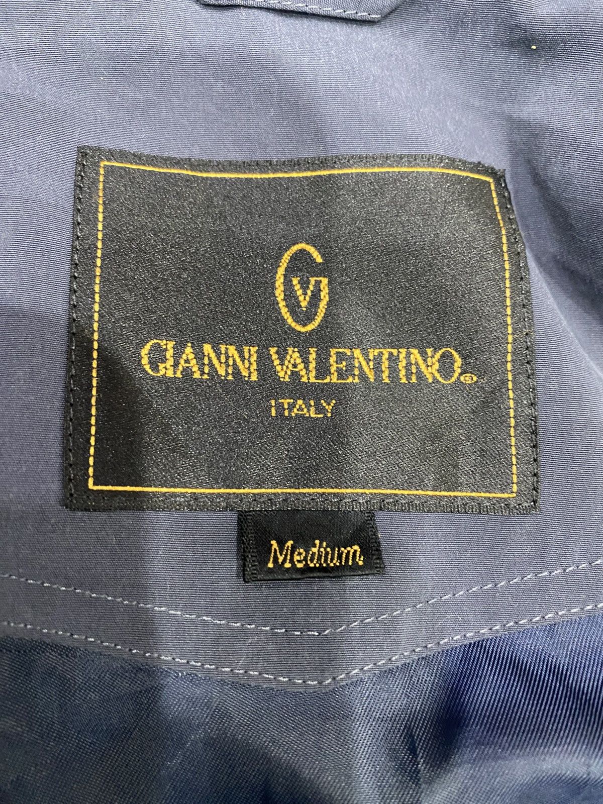 Gianni Valentino Vintage GIANNI VALENTINO Light Zipper Jacket Size US M / EU 48-50 / 2 - 12 Thumbnail