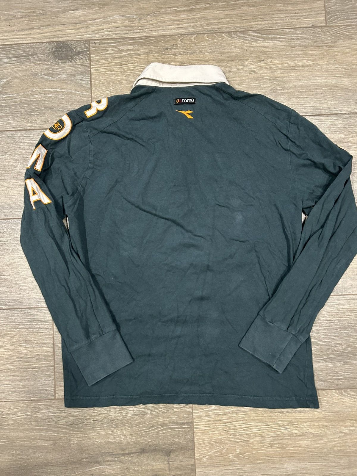 Diadora Diadora rugby style polo collard shirt Size US XL / EU 56 / 4 - 7 Thumbnail